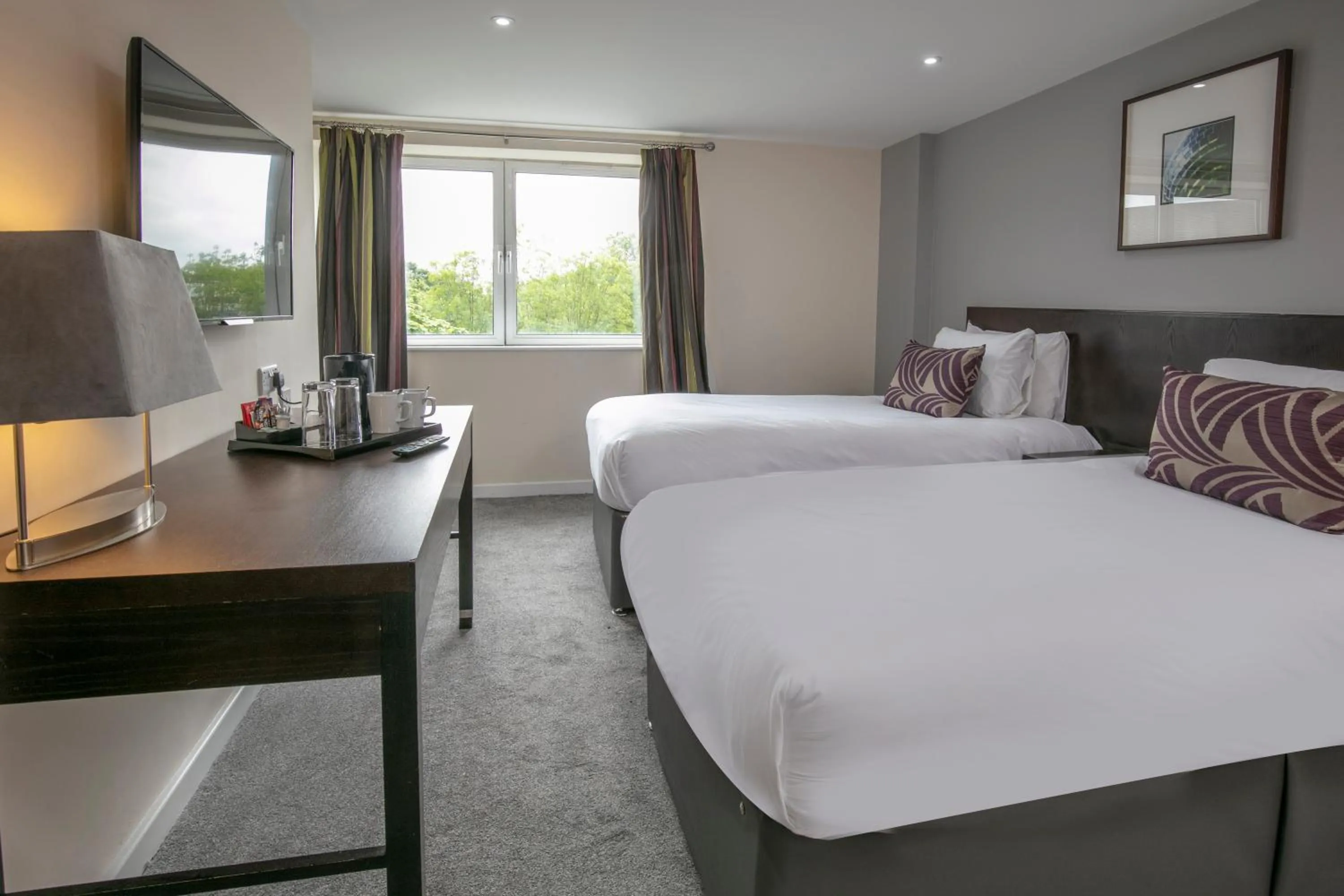 Bed in Best Western Premier Knowsley Suites Hotel & Spa