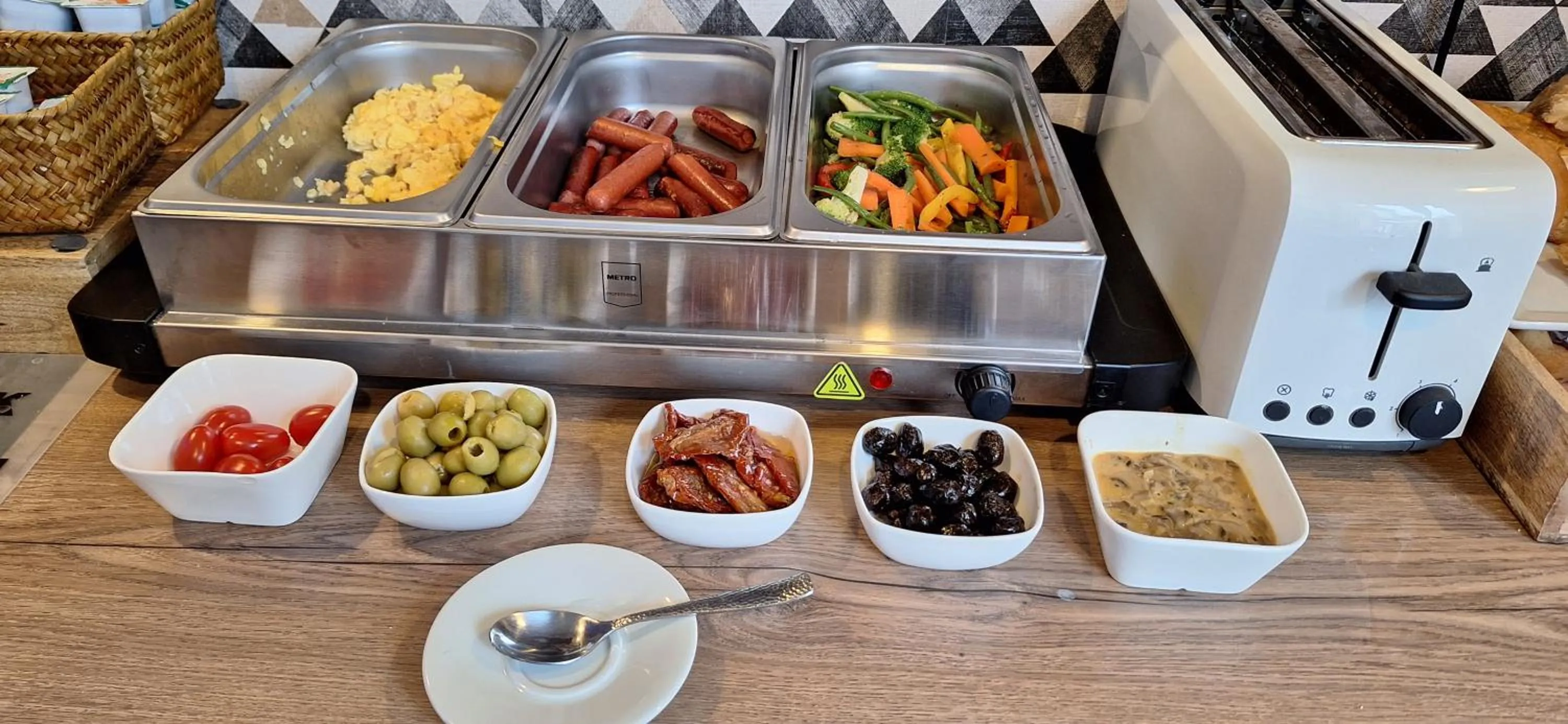 Breakfast in hôtel- restaurant le Saint Quentin