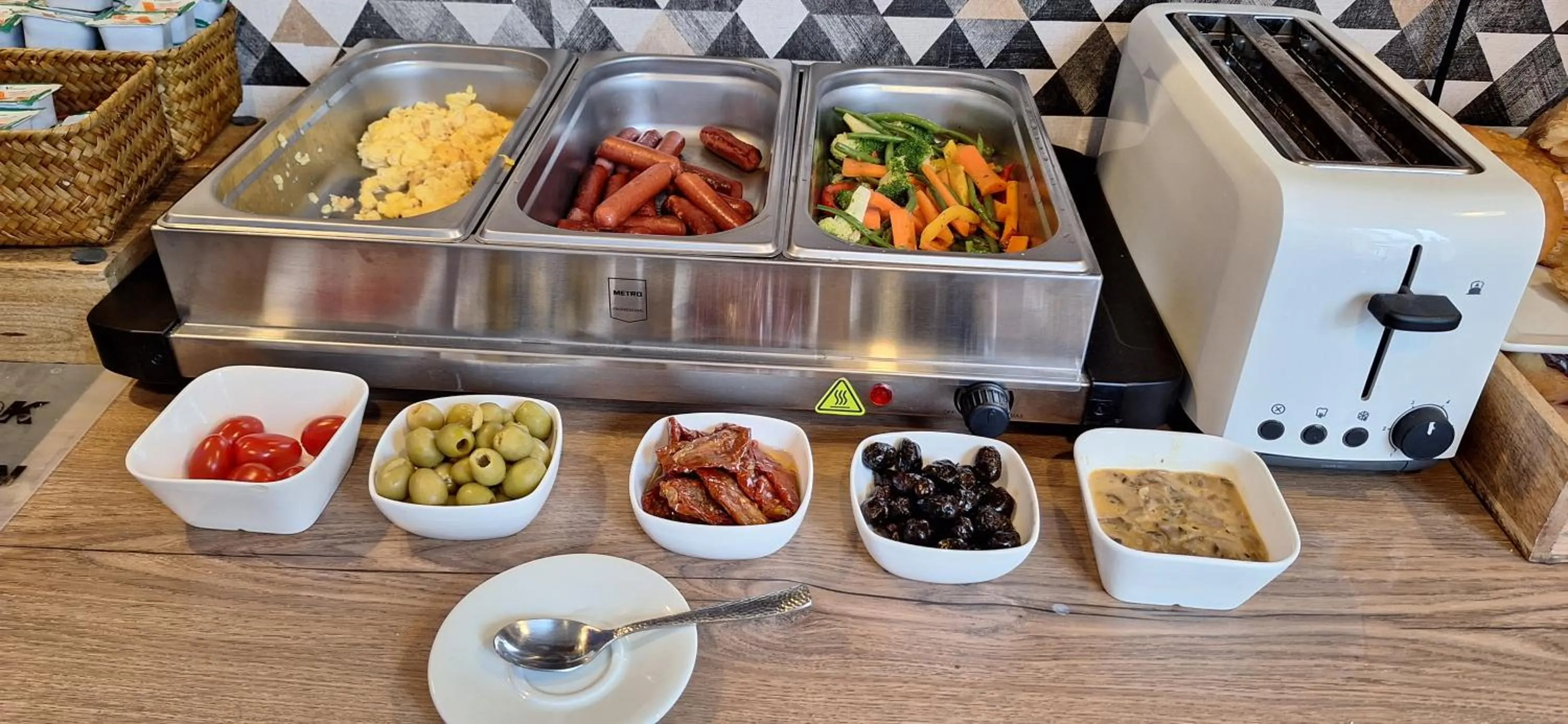 Breakfast in hôtel- restaurant le Saint Quentin