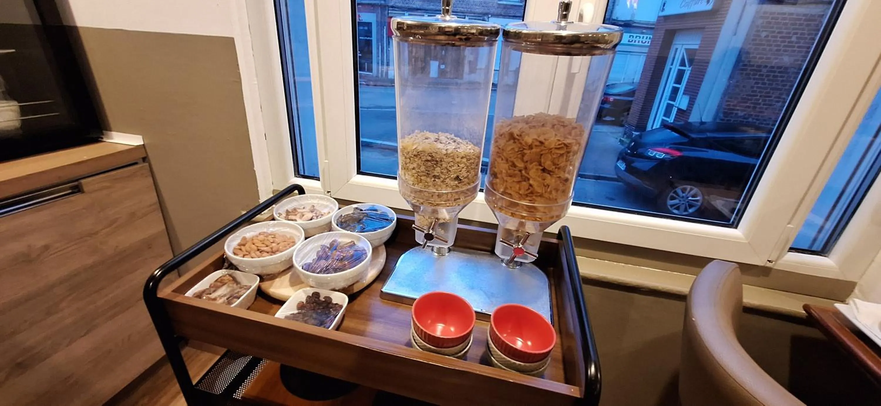 Breakfast in hôtel- restaurant le Saint Quentin