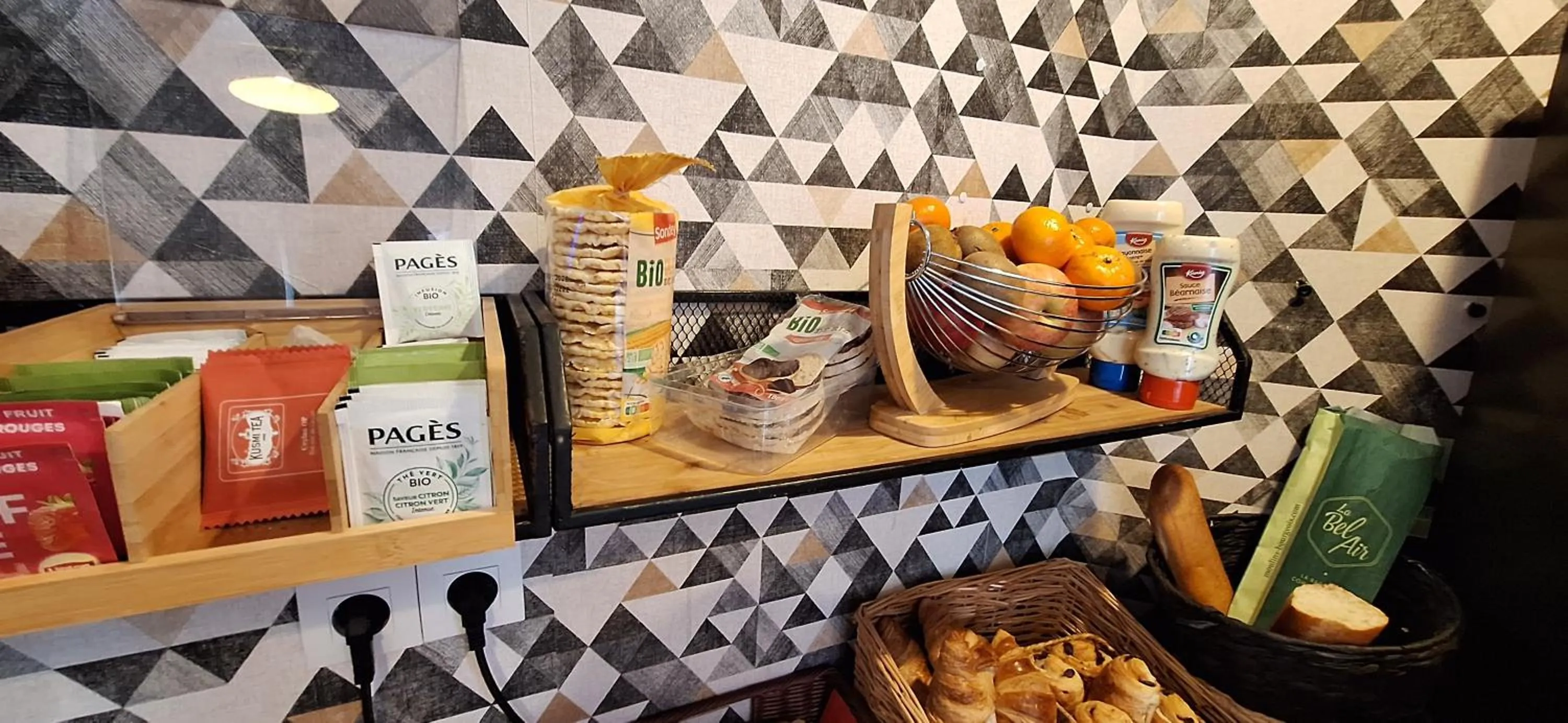 Breakfast in hôtel- restaurant le Saint Quentin