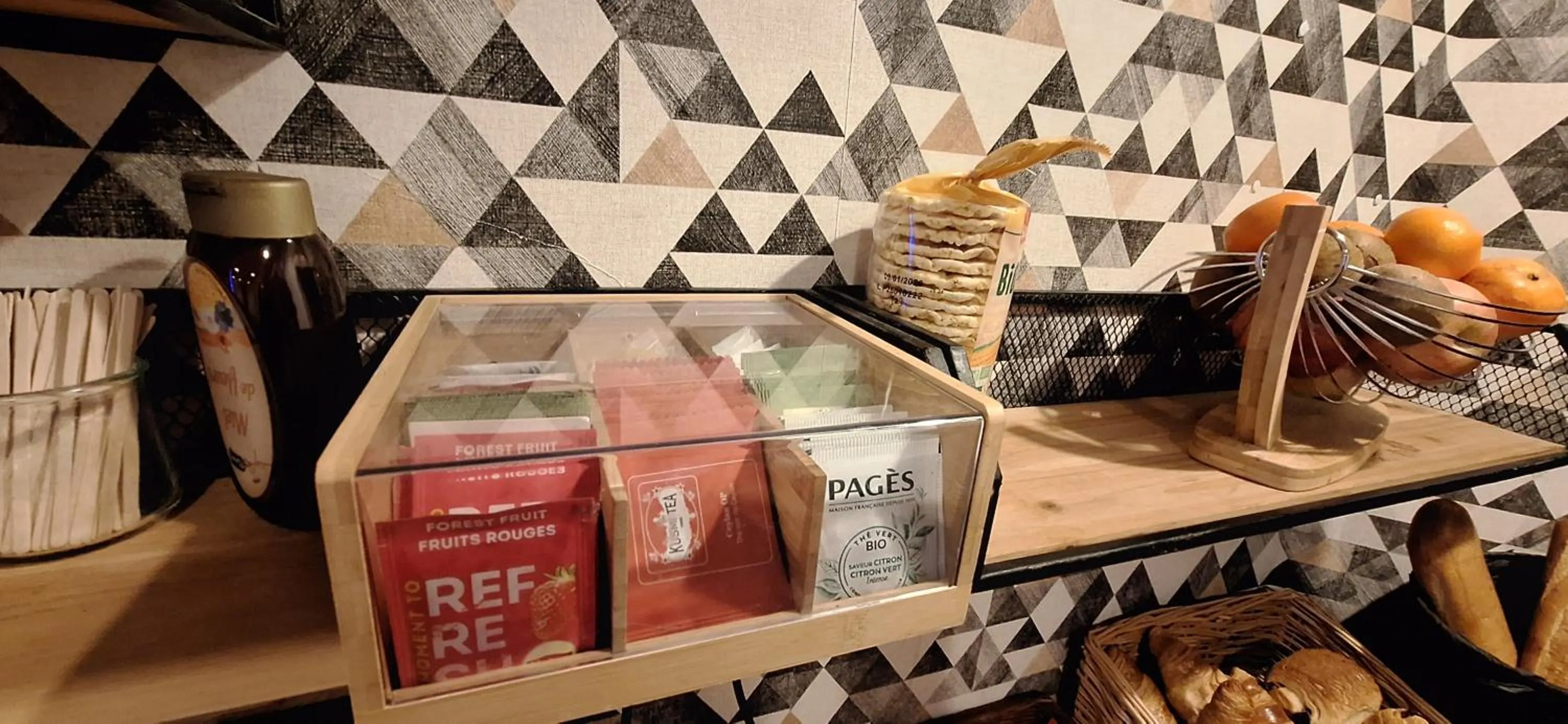 Breakfast in hôtel- restaurant le Saint Quentin