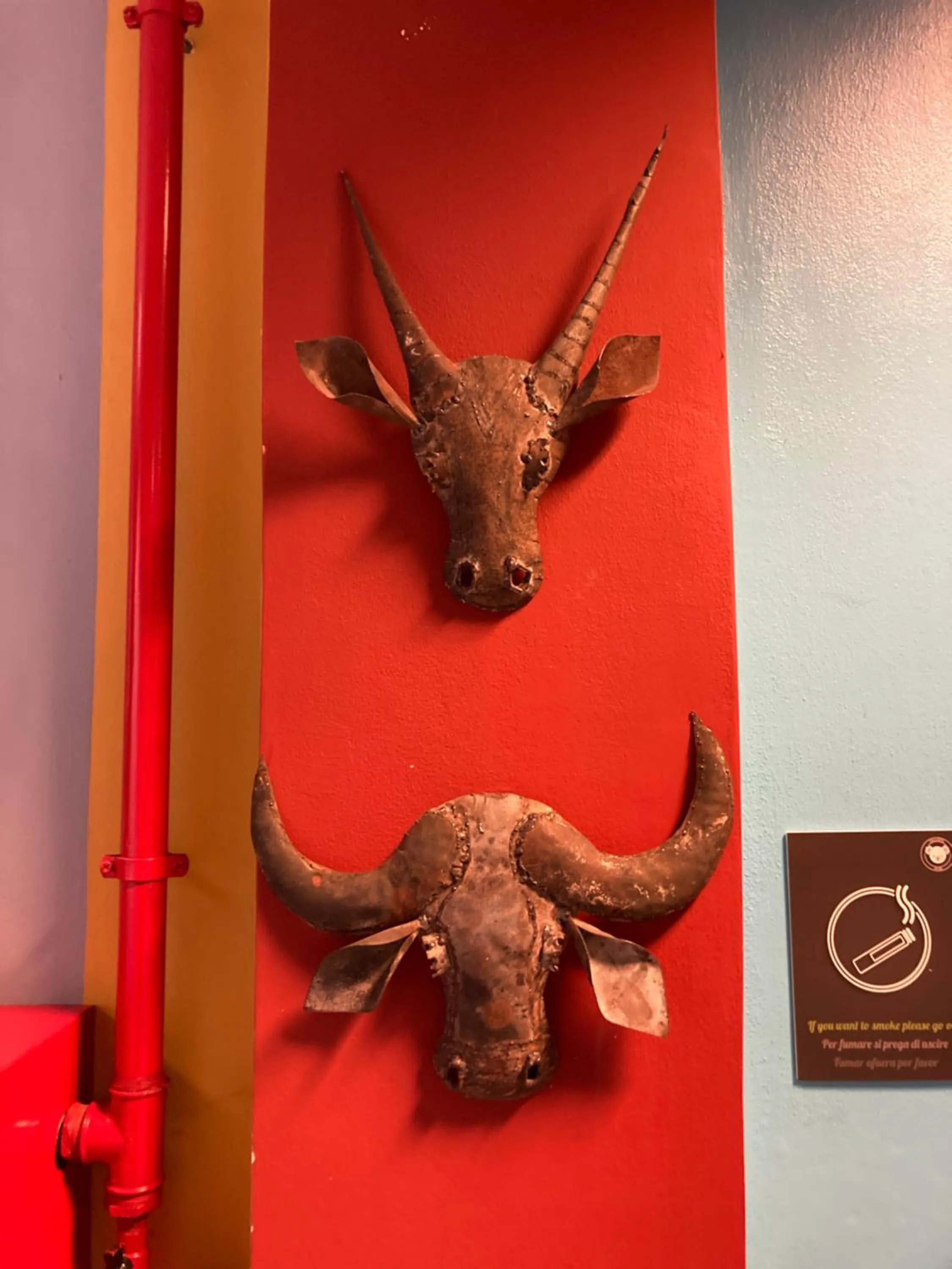 Decorative detail in Koala Hostel