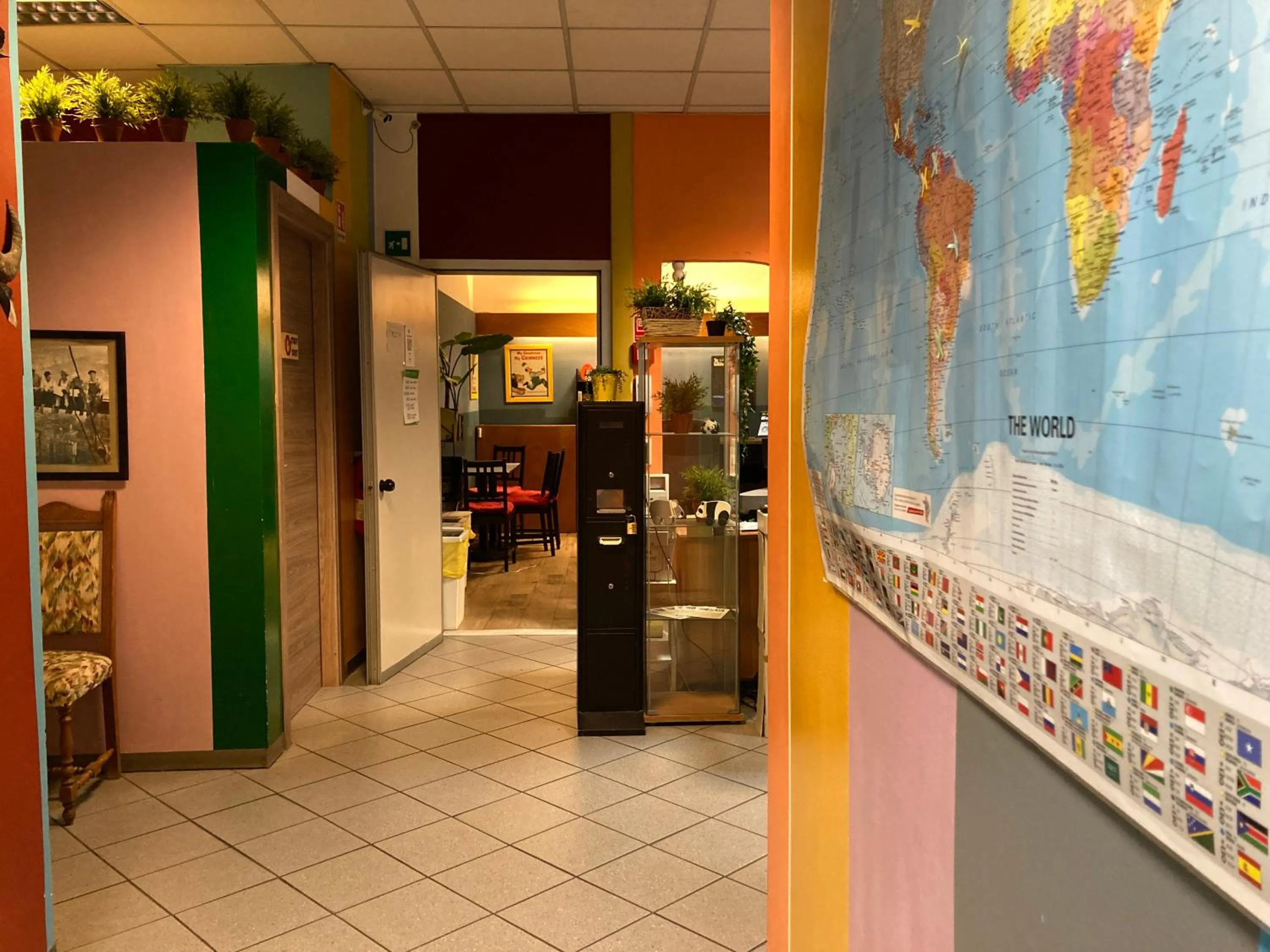 Lobby or reception in Koala Hostel