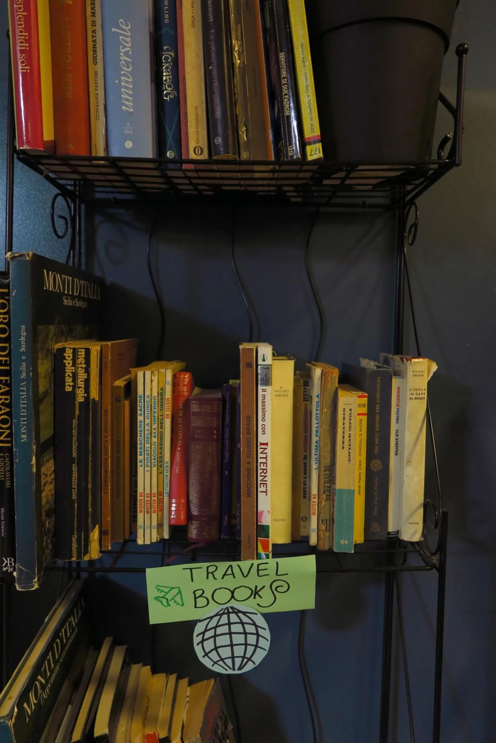 Library in Koala Hostel