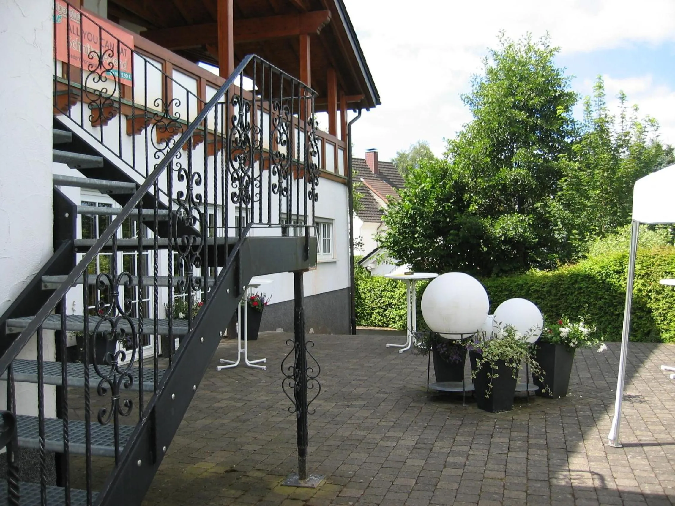 Patio in Landgasthof Scherer