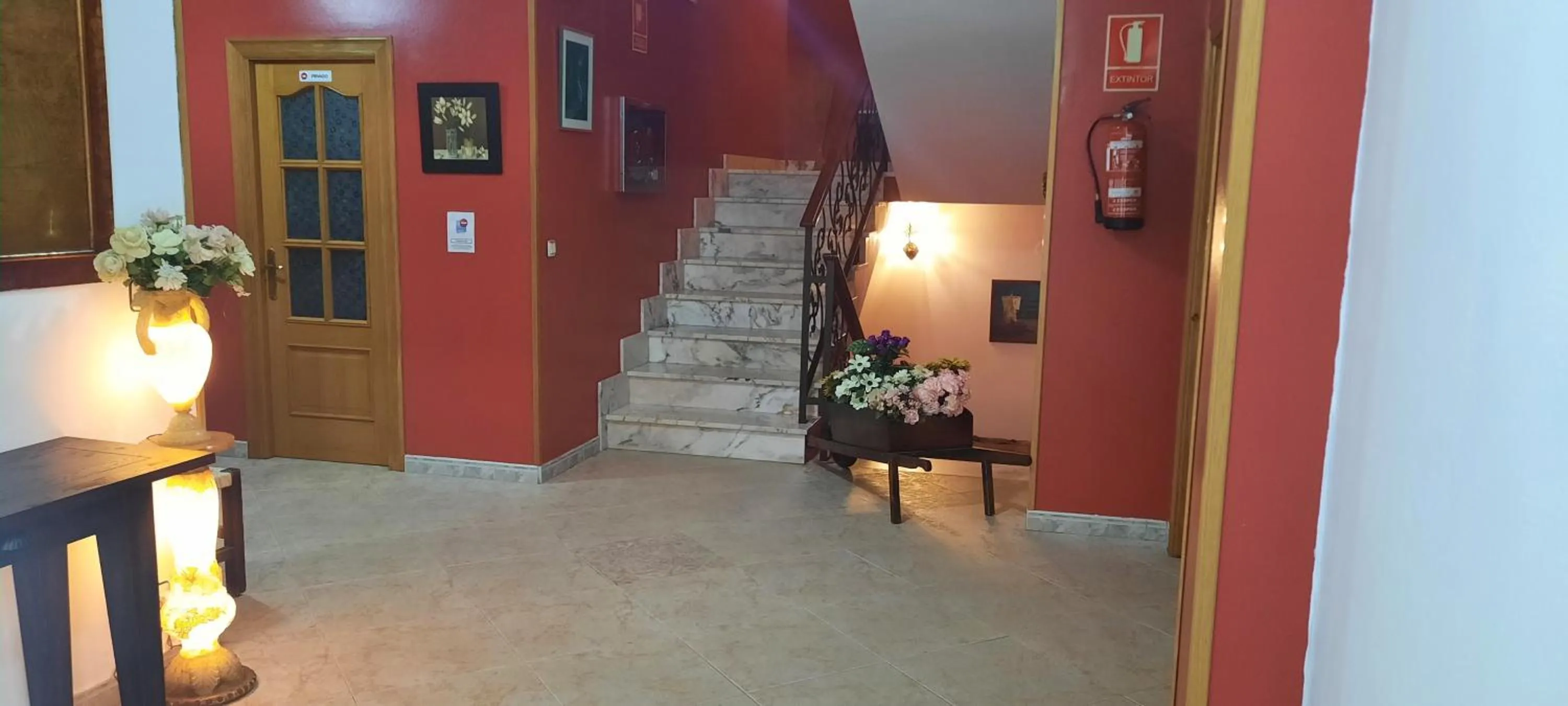 Area and facilities in Hostería La Casona