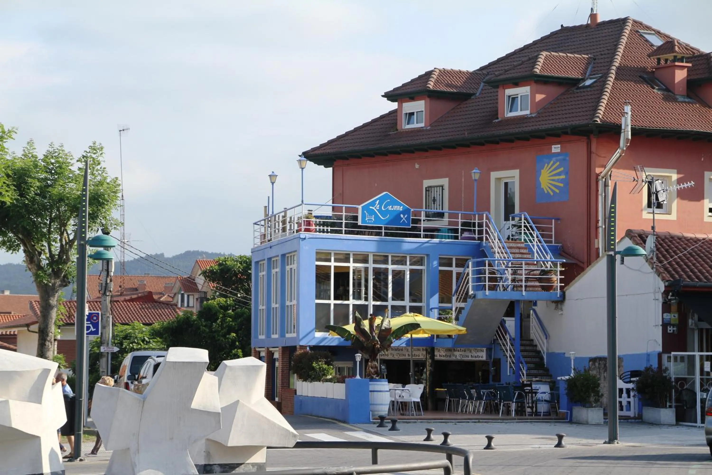 Property building in Hostería La Casona