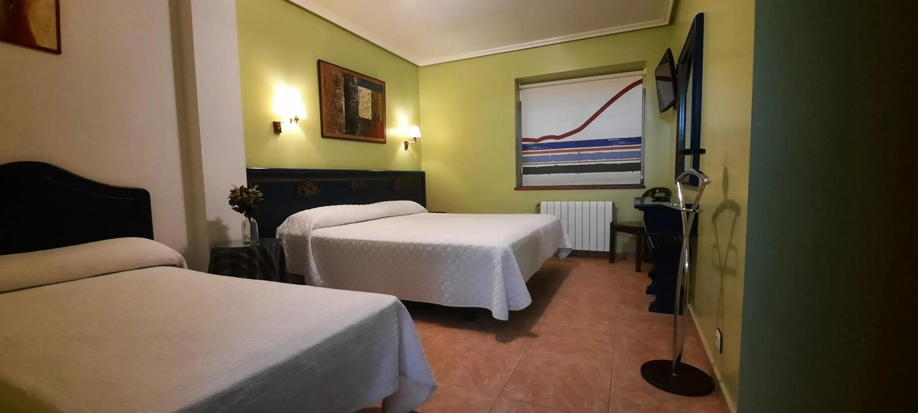 Decorative detail, Bed in Hostería La Casona