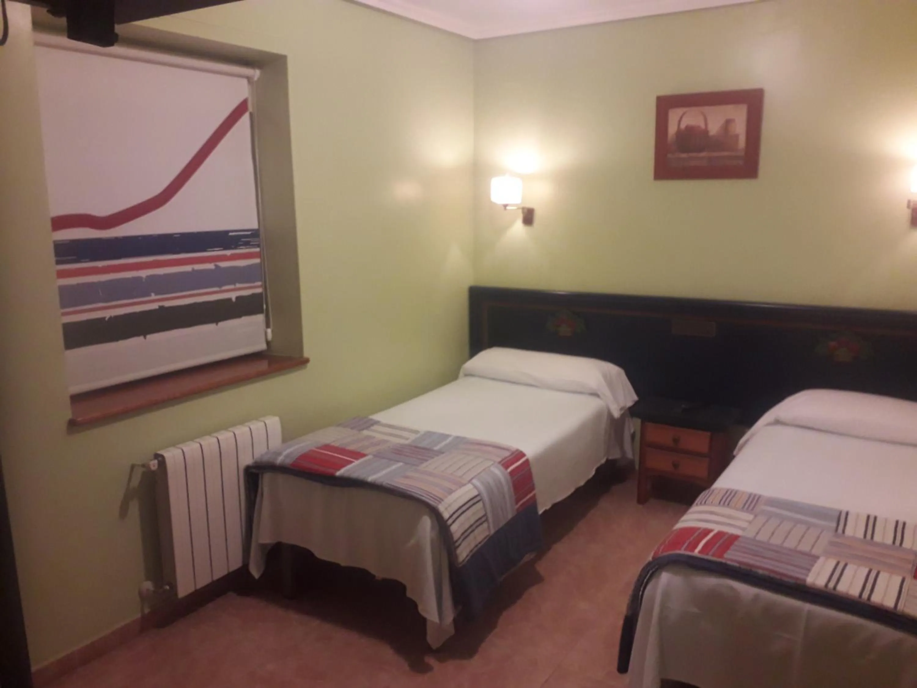 Decorative detail, Bed in Hostería La Casona