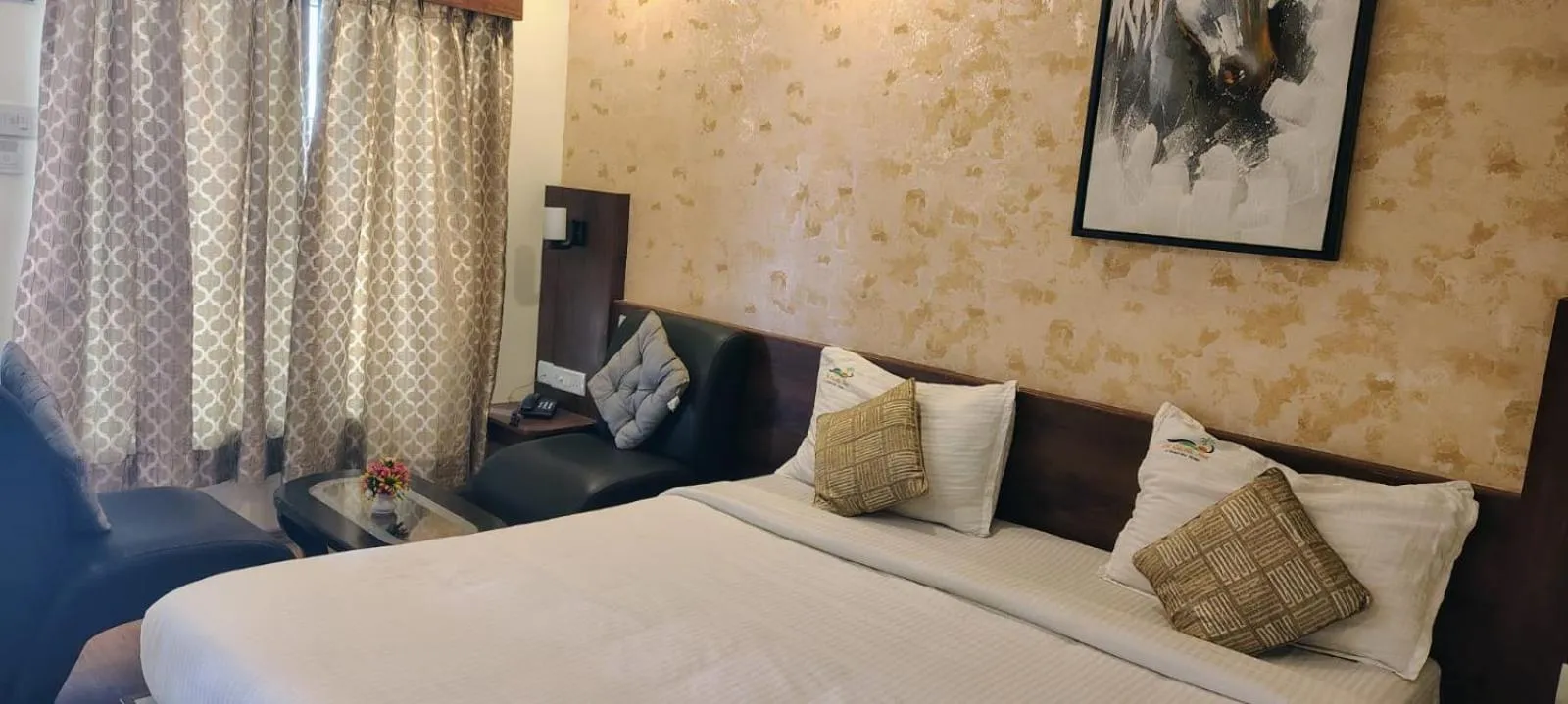 Bed in De Castle Inn