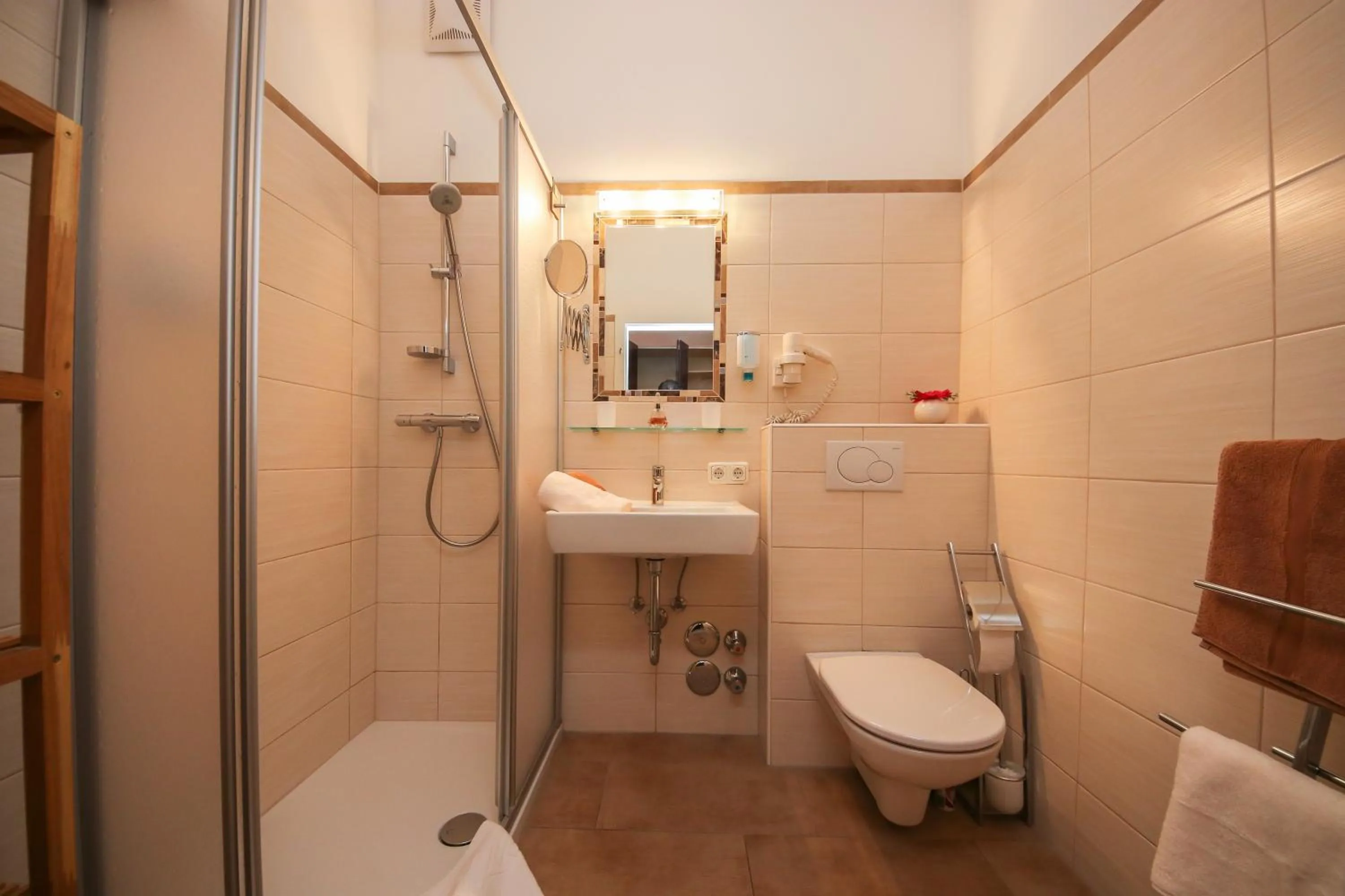 Shower in Haus St. Georg