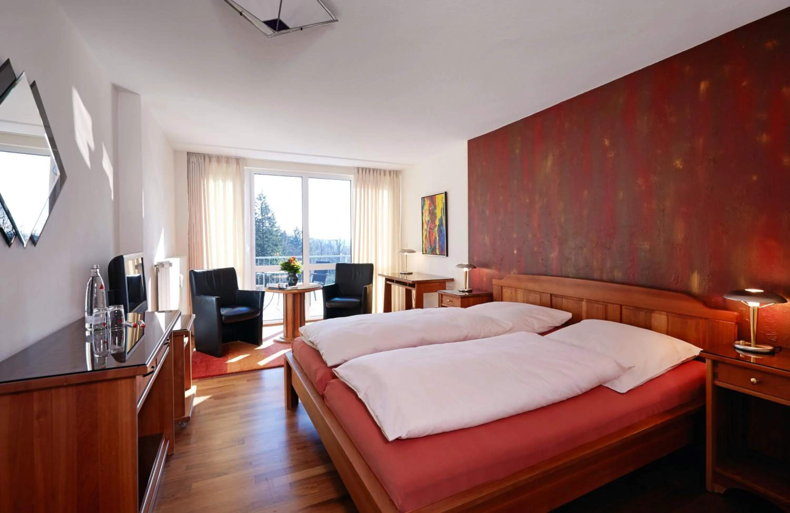 Property building, Bed in Hotel Landhaus Berghof