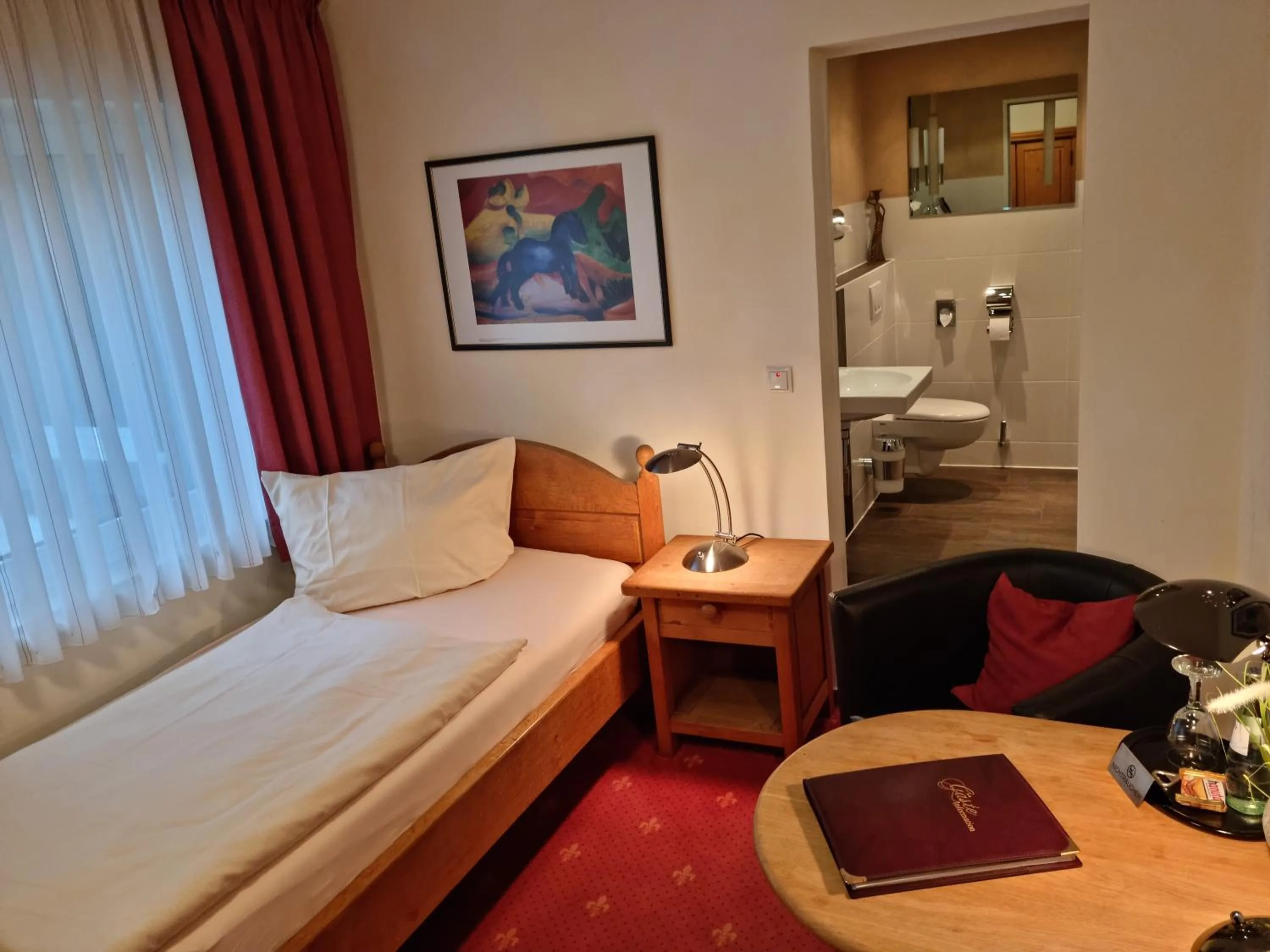 Bed in Hotel Landhaus Berghof