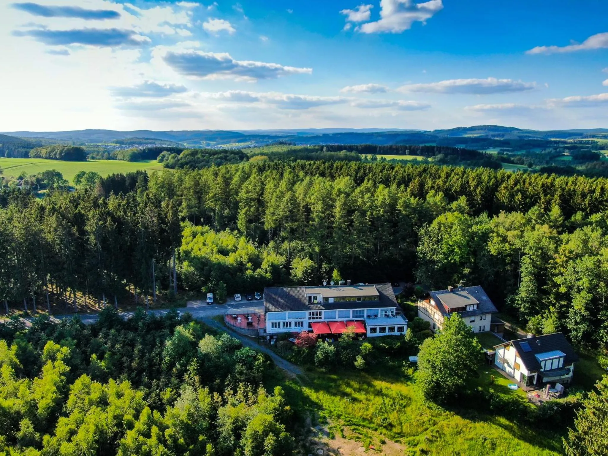 Bird's eye view in Hotel Landhaus Berghof