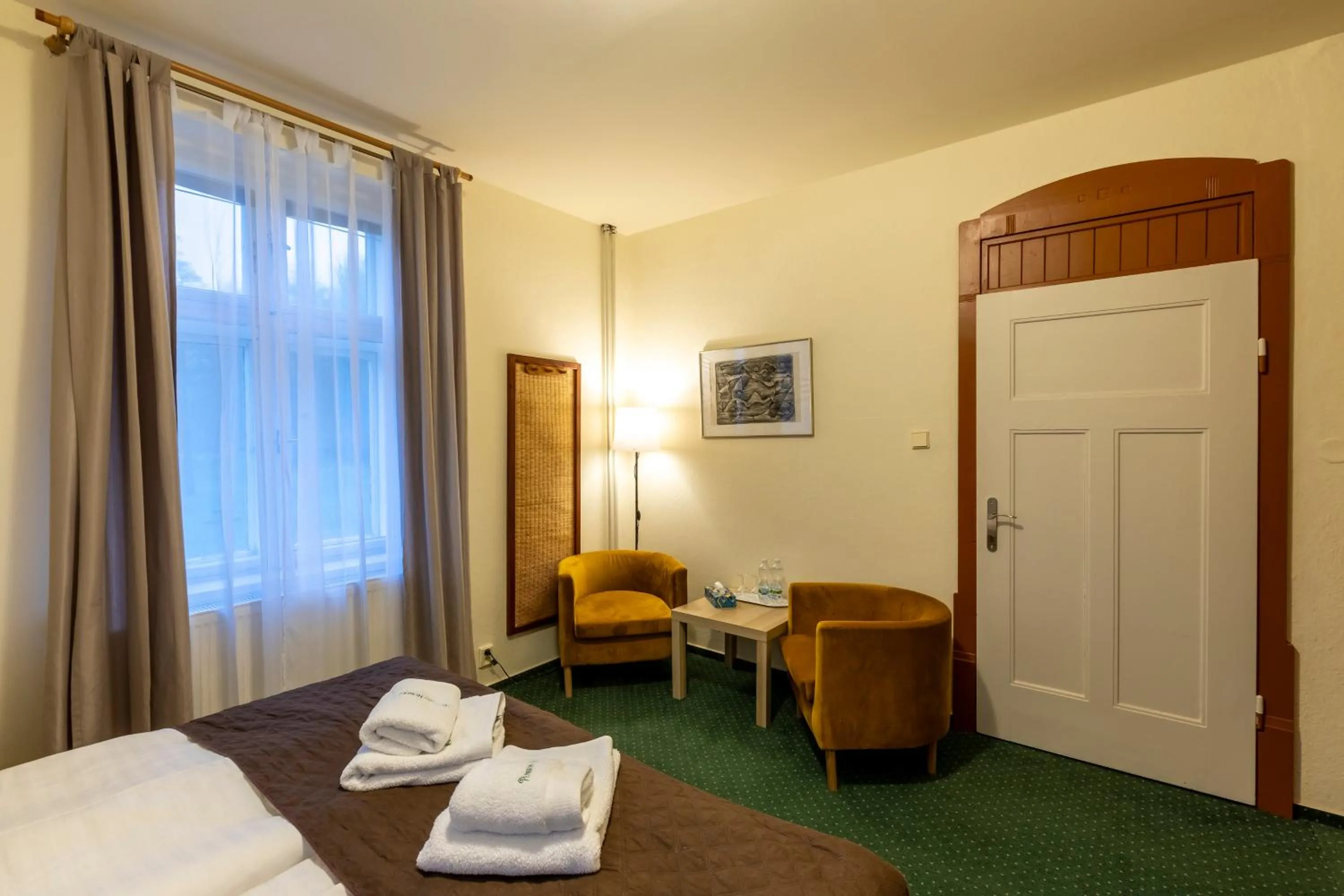 Bed in Pension Hubert