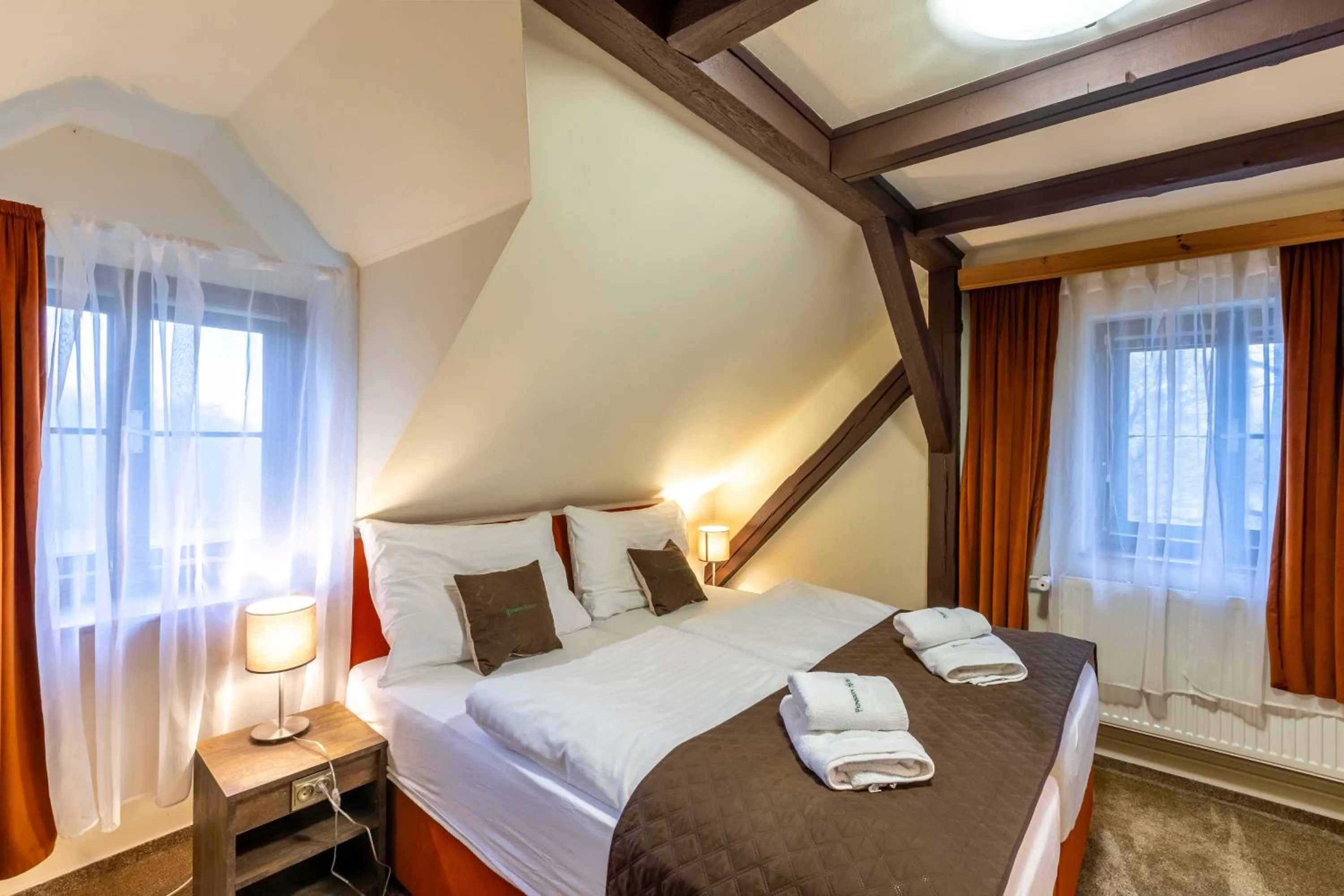 Bed in Pension Hubert