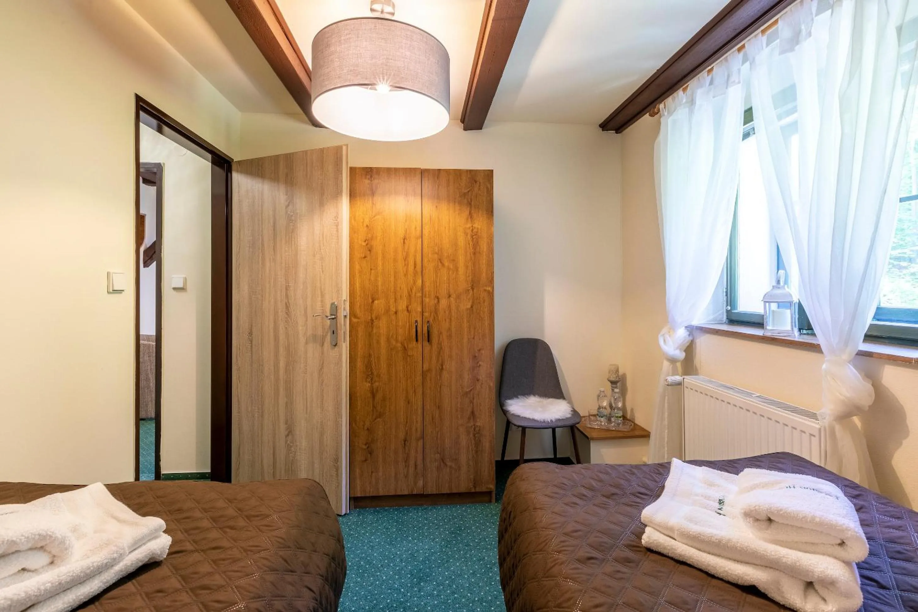 Bed in Pension Hubert