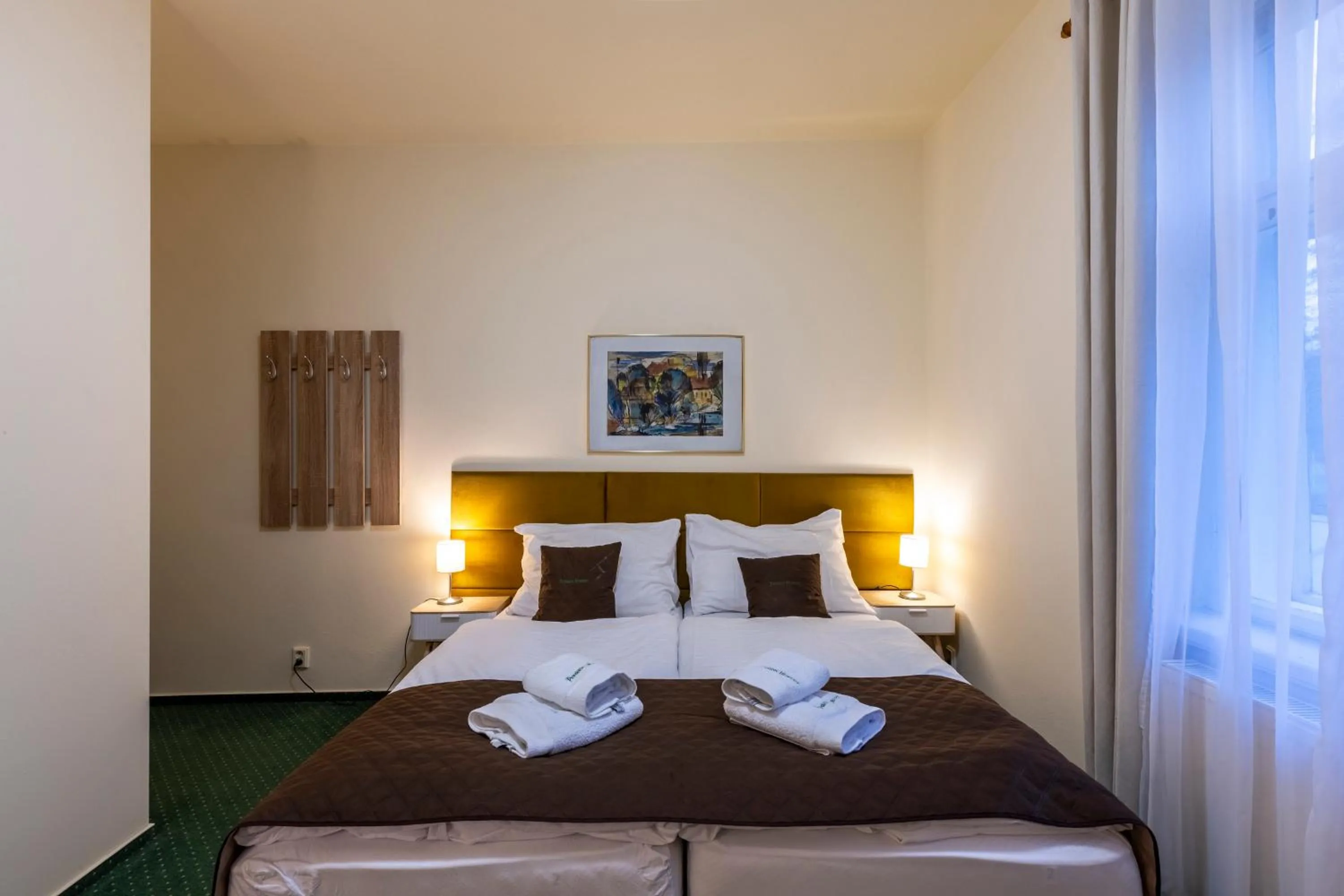 Bed in Pension Hubert
