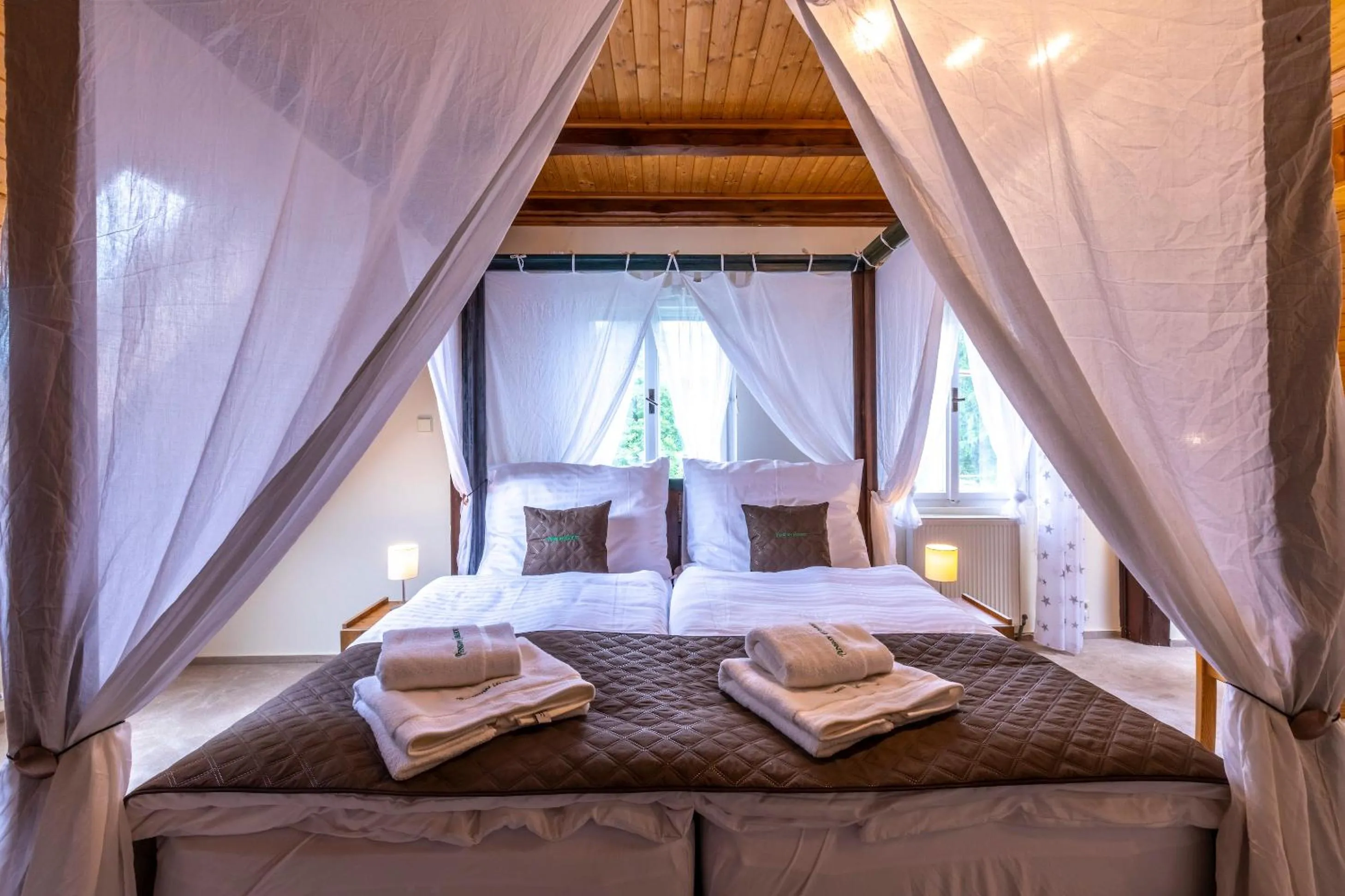 Bed in Pension Hubert
