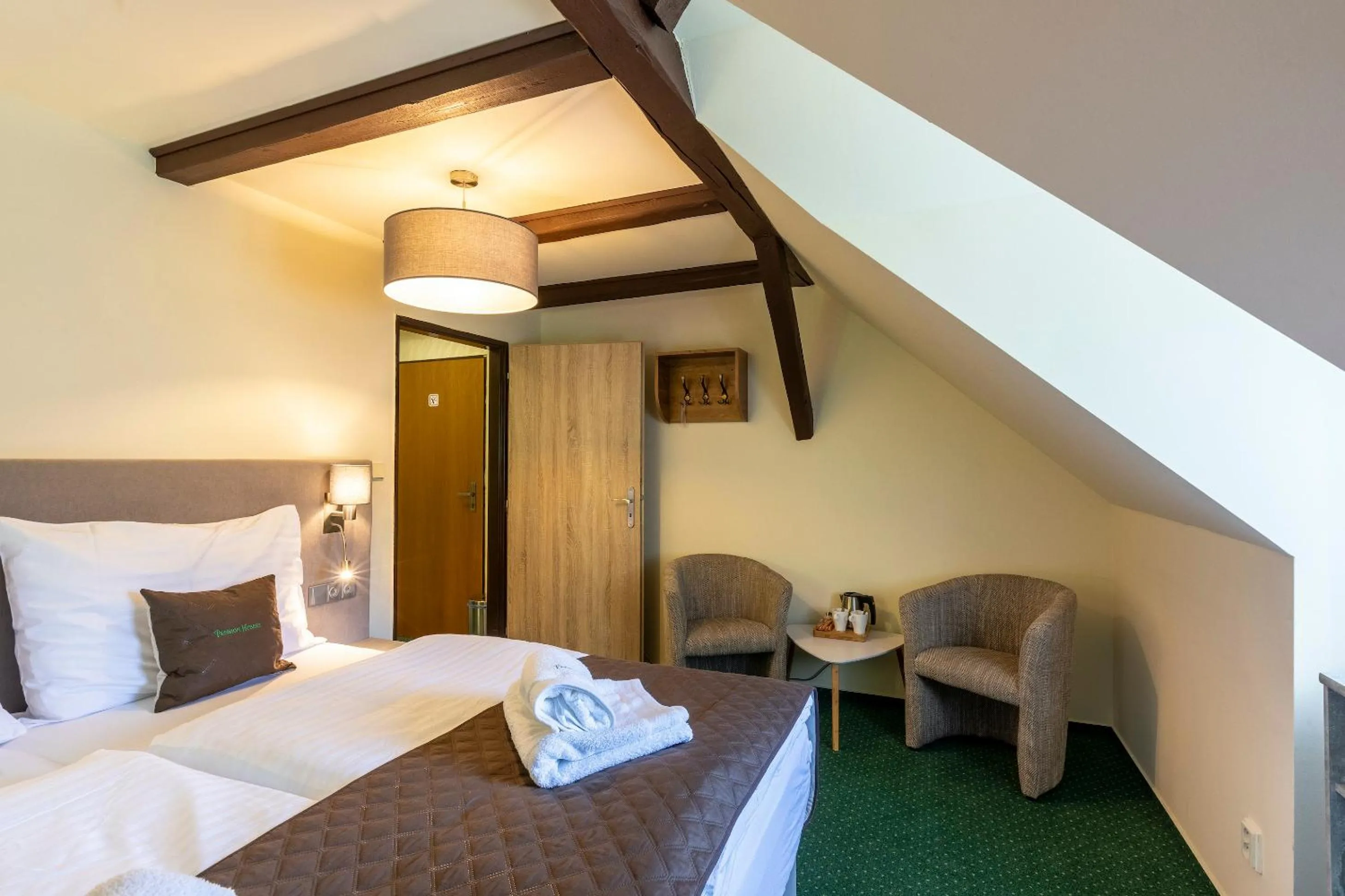 Bed in Pension Hubert