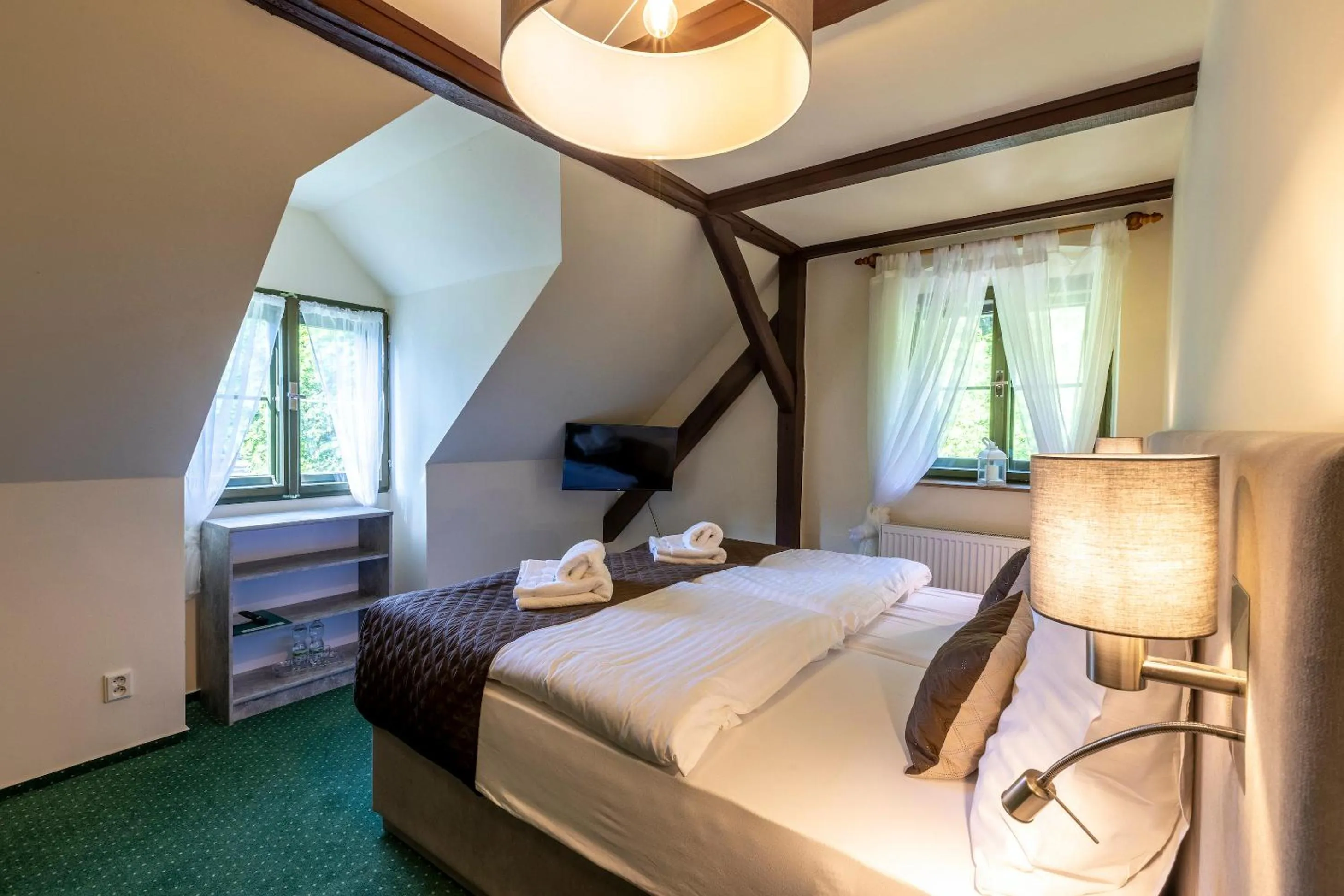 Bed in Pension Hubert