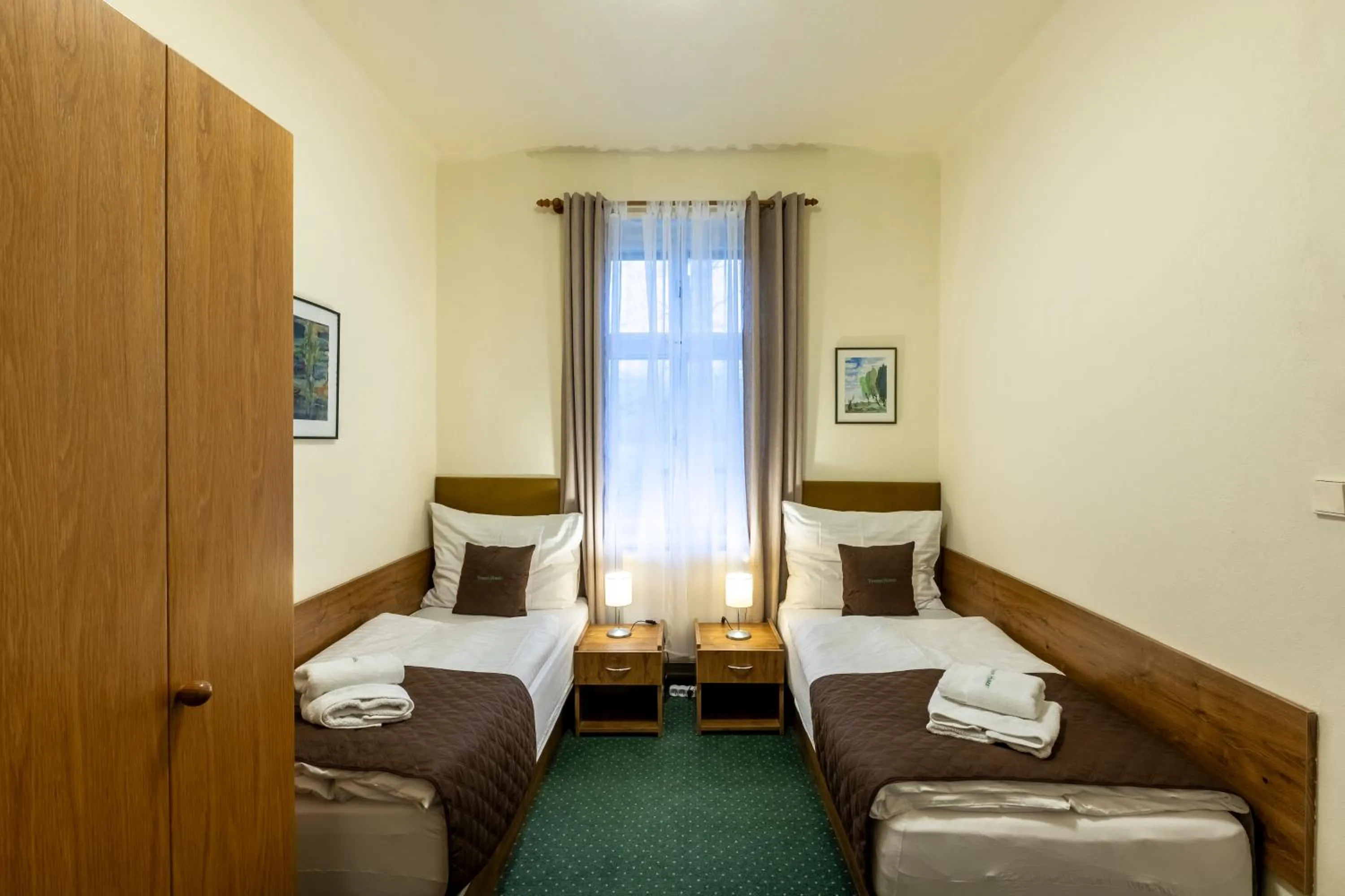 Bed in Pension Hubert