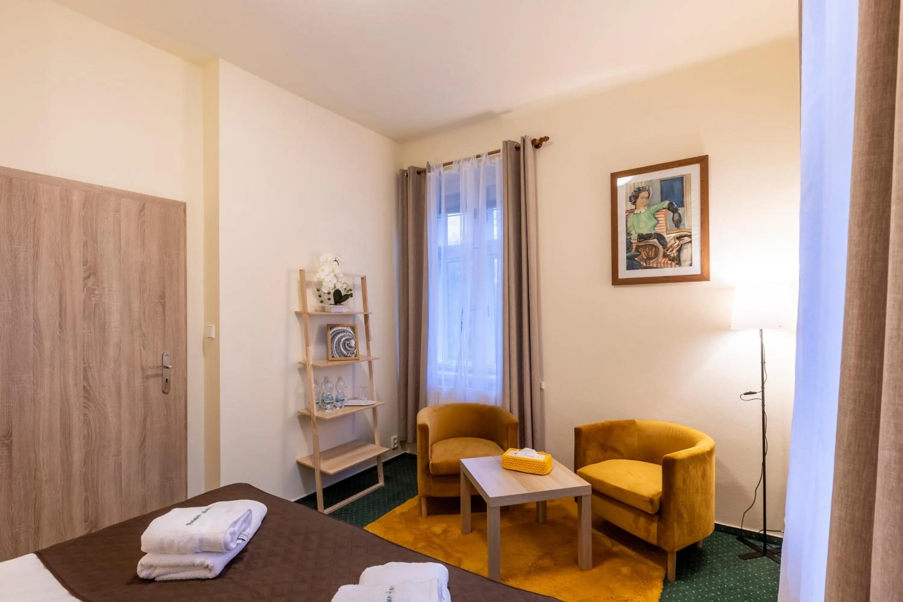 Bed in Pension Hubert
