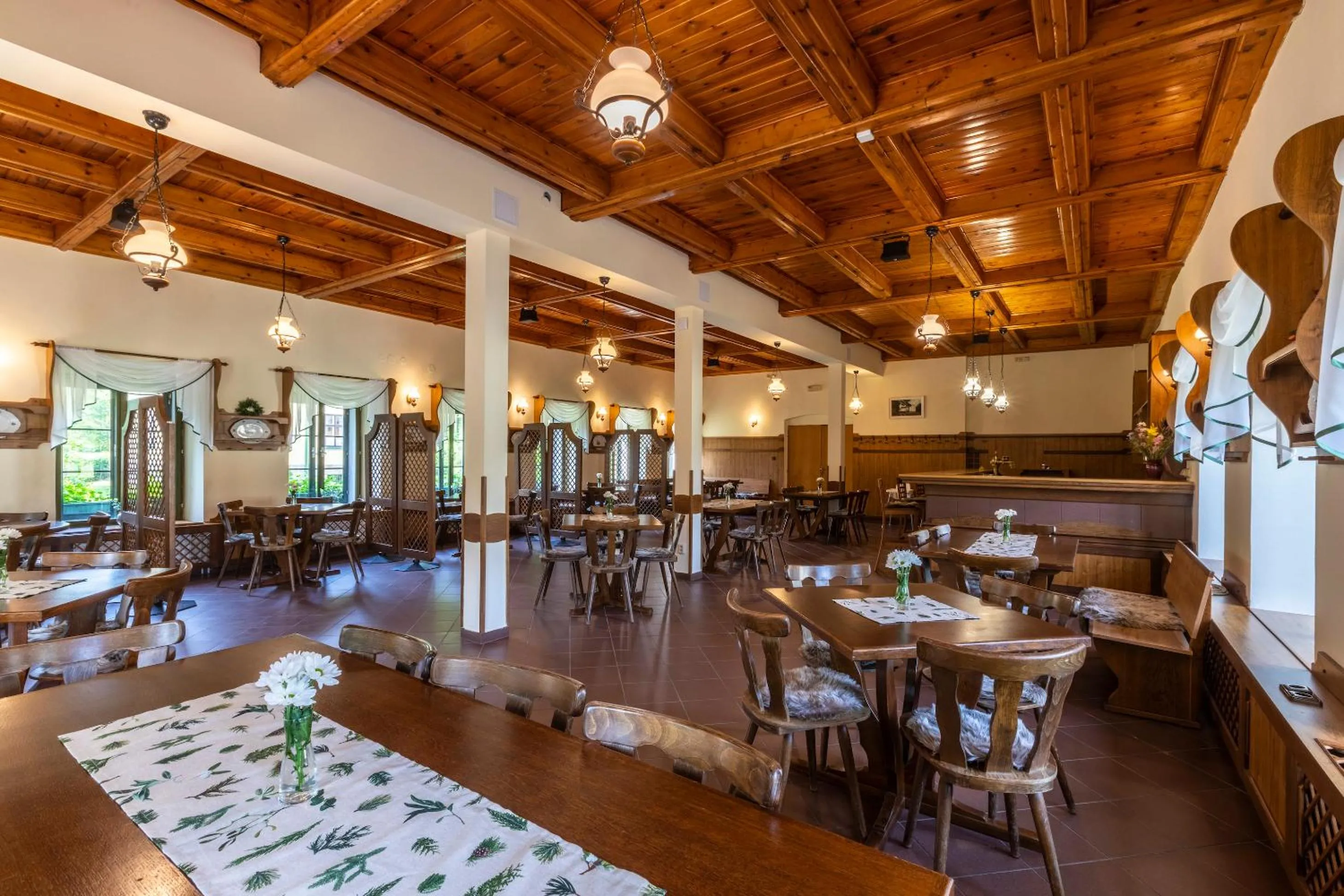 Restaurant/places to eat in Pension Hubert