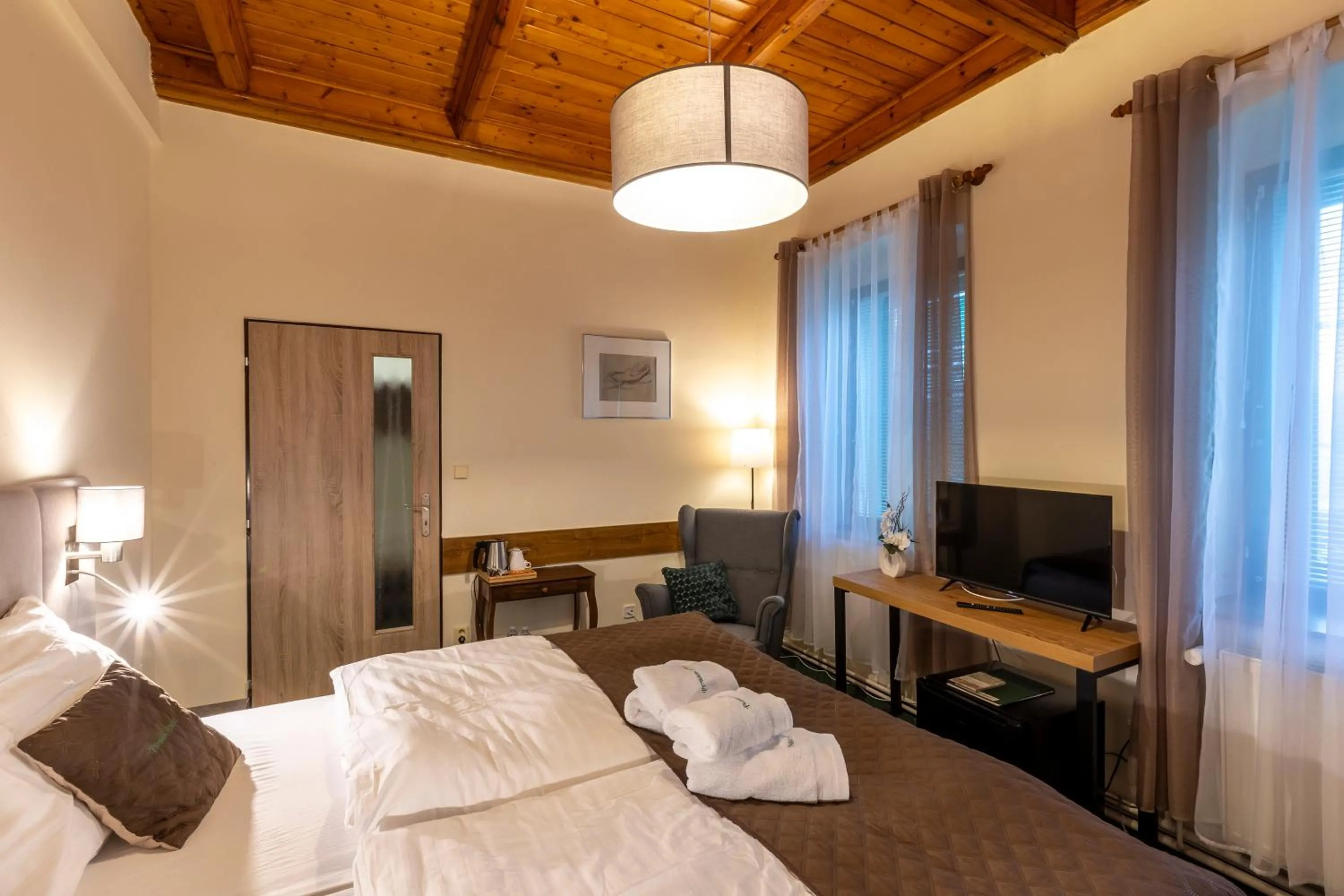 Bed in Pension Hubert