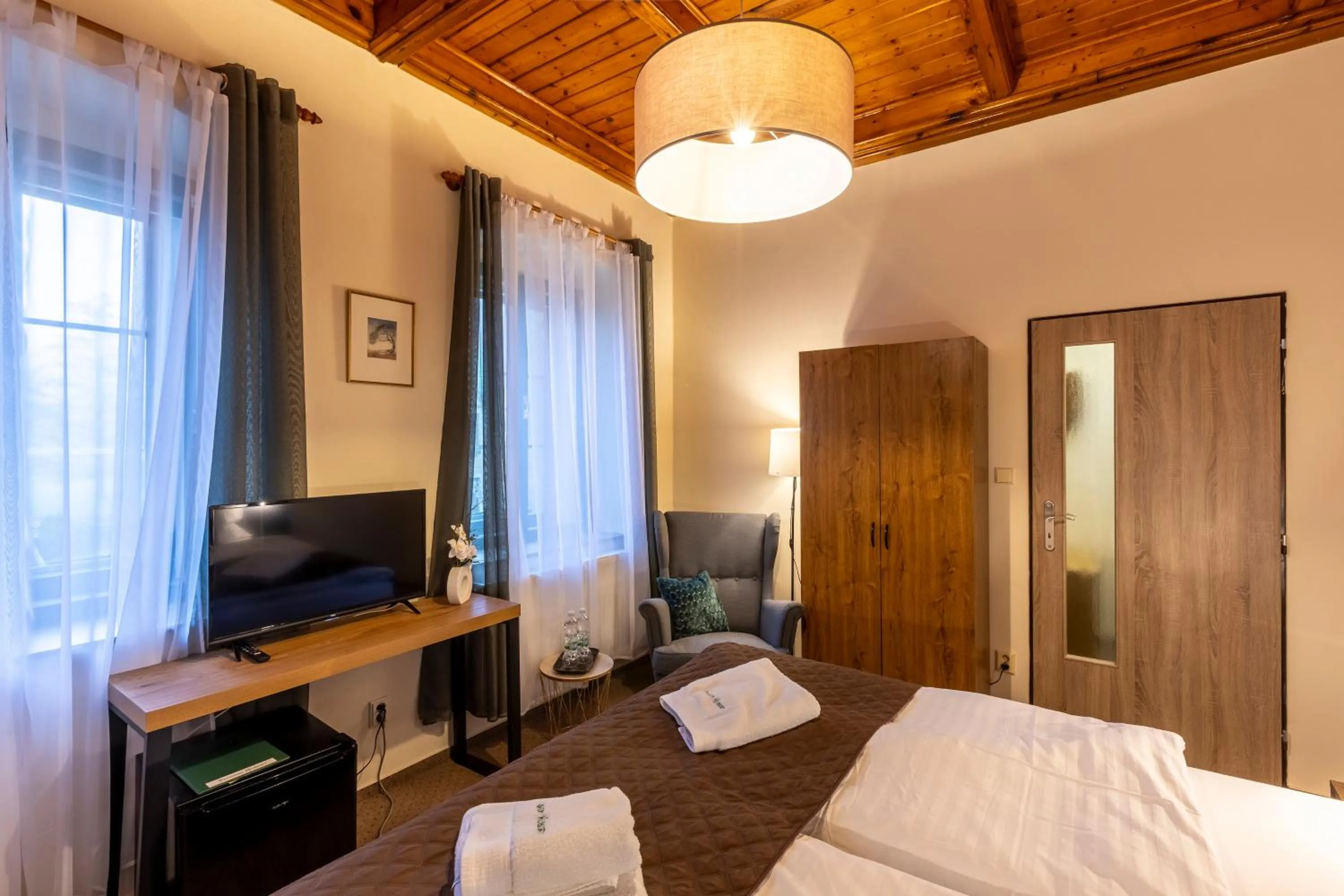 Bed in Pension Hubert