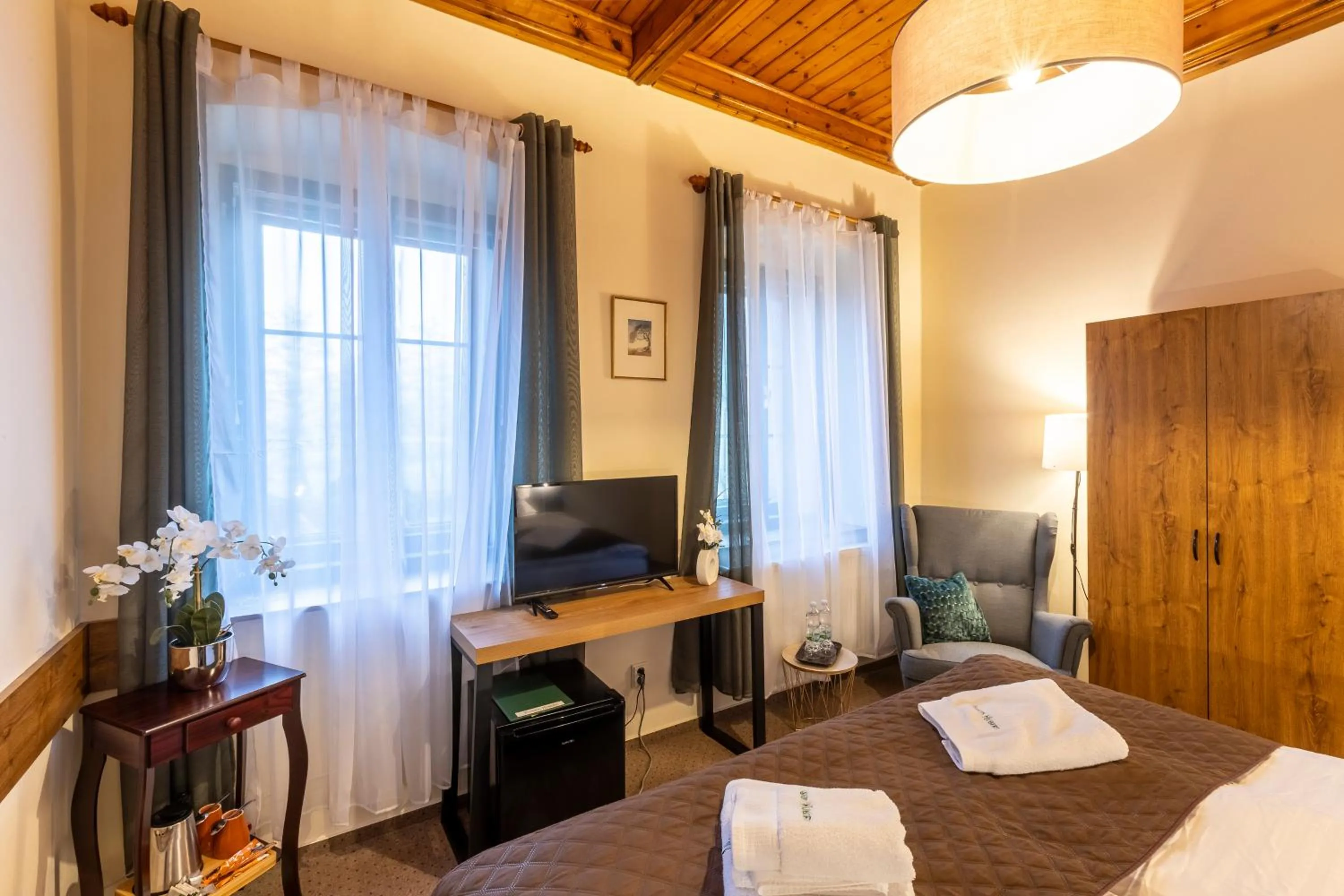 Bed in Pension Hubert