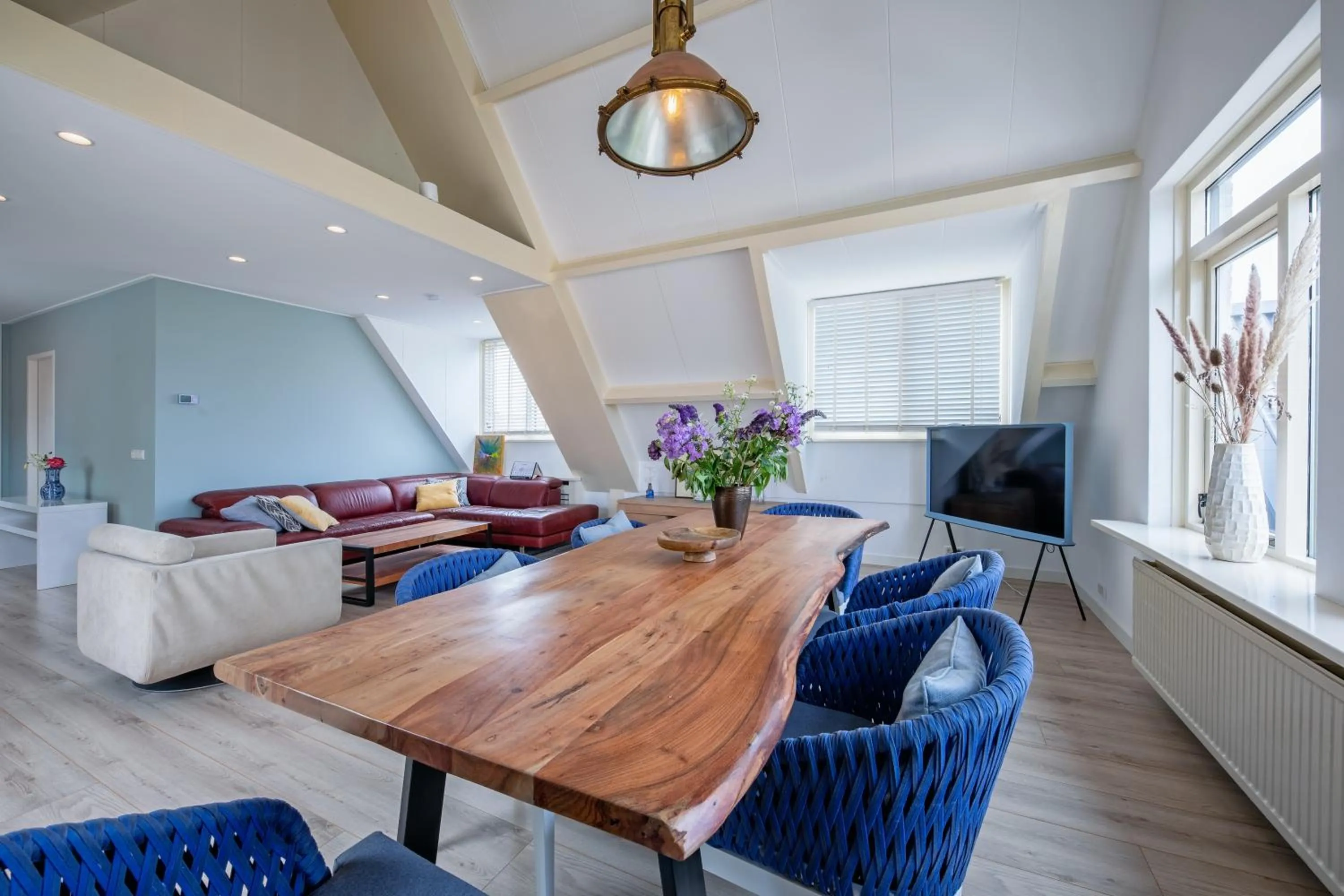 Living room in Hotel-Restaurant Loodsmans Welvaren