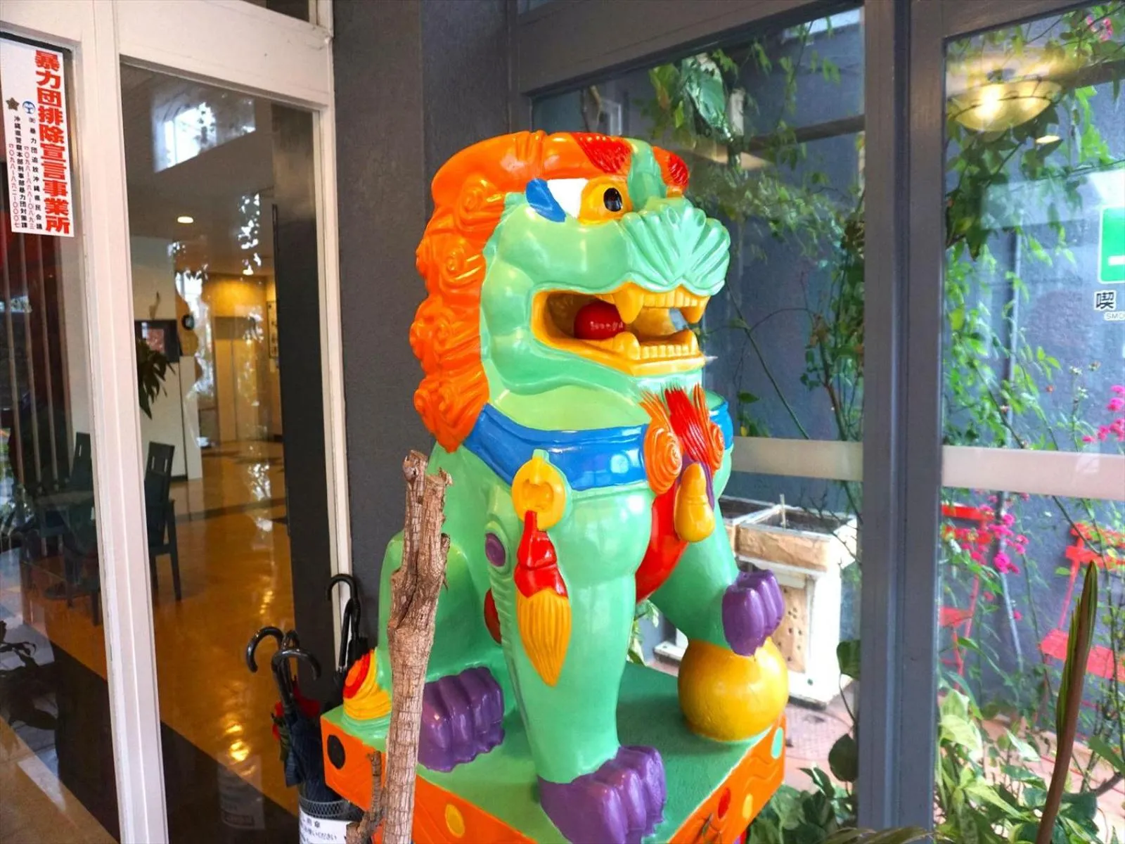 Decorative detail in Hotel Orox