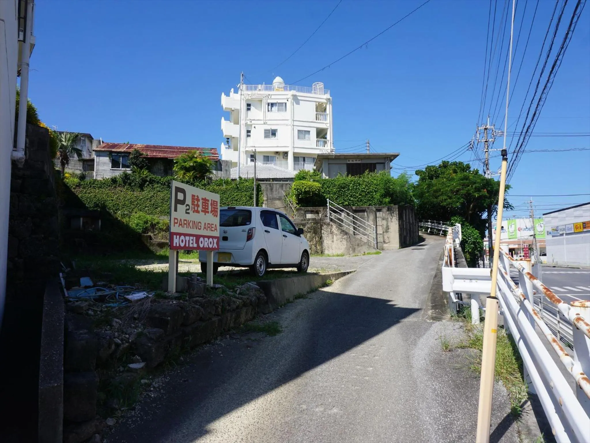 Parking in Hotel Orox