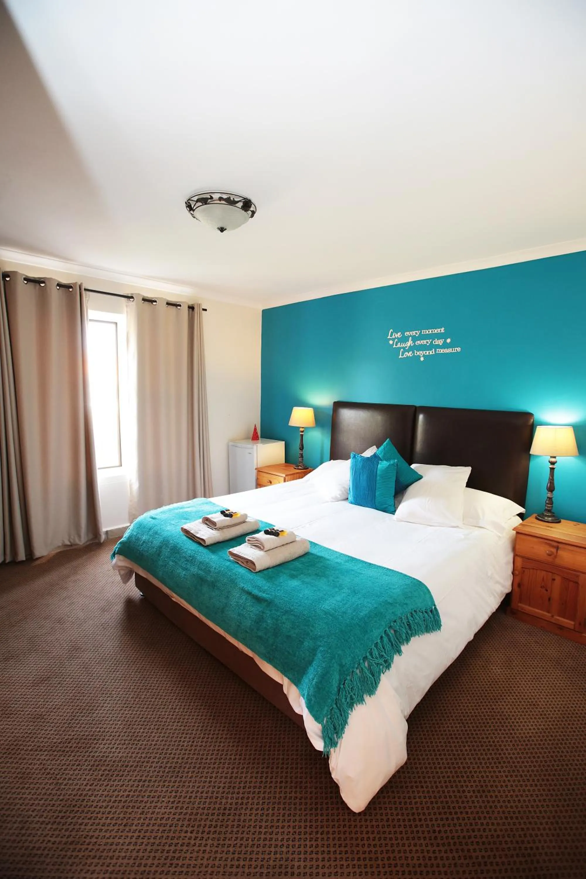 Decorative detail, Bed in 19th Hole Golf Villa Guesthouse