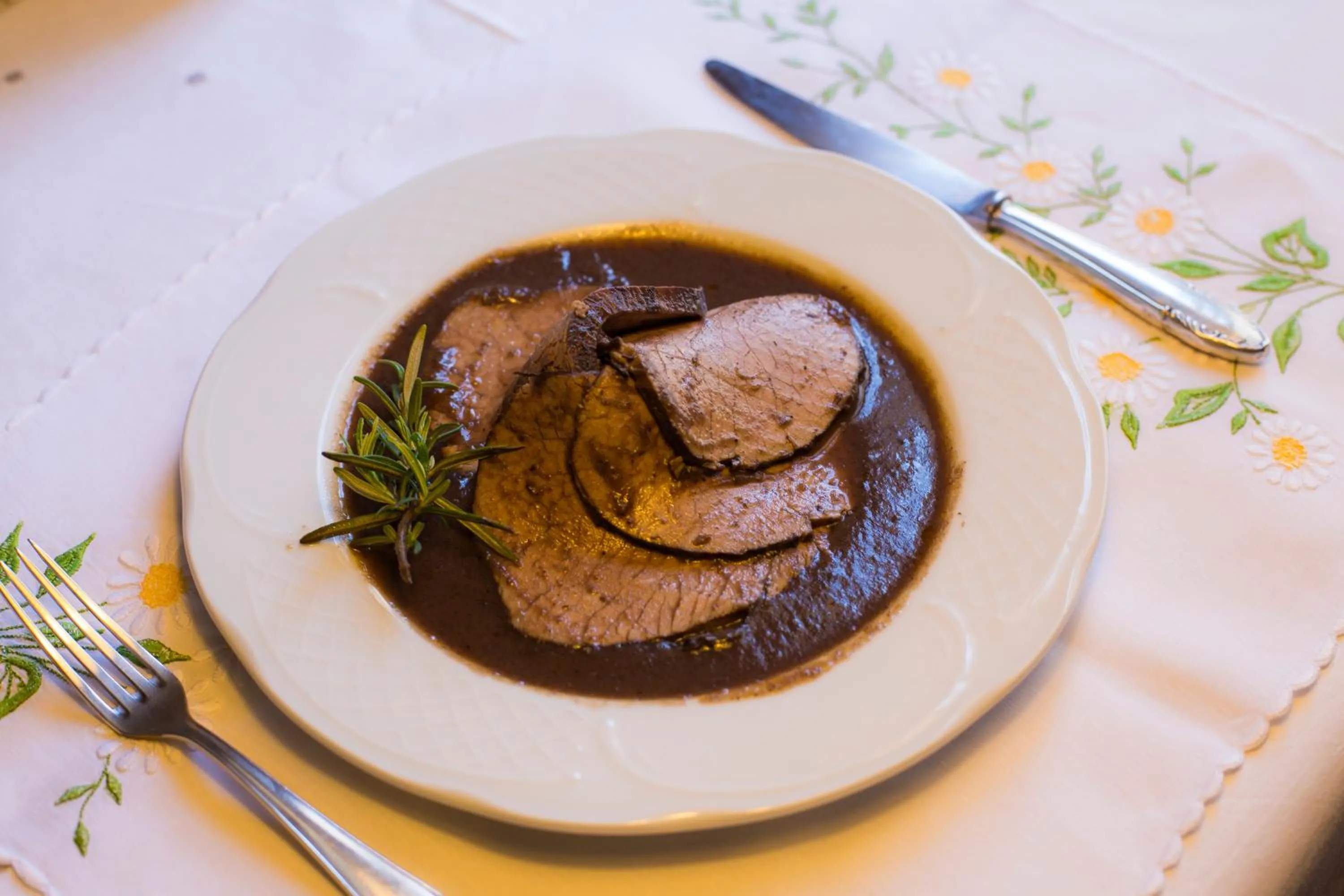 Food close-up in Posada Real del Buen Camino, alojamiento rural