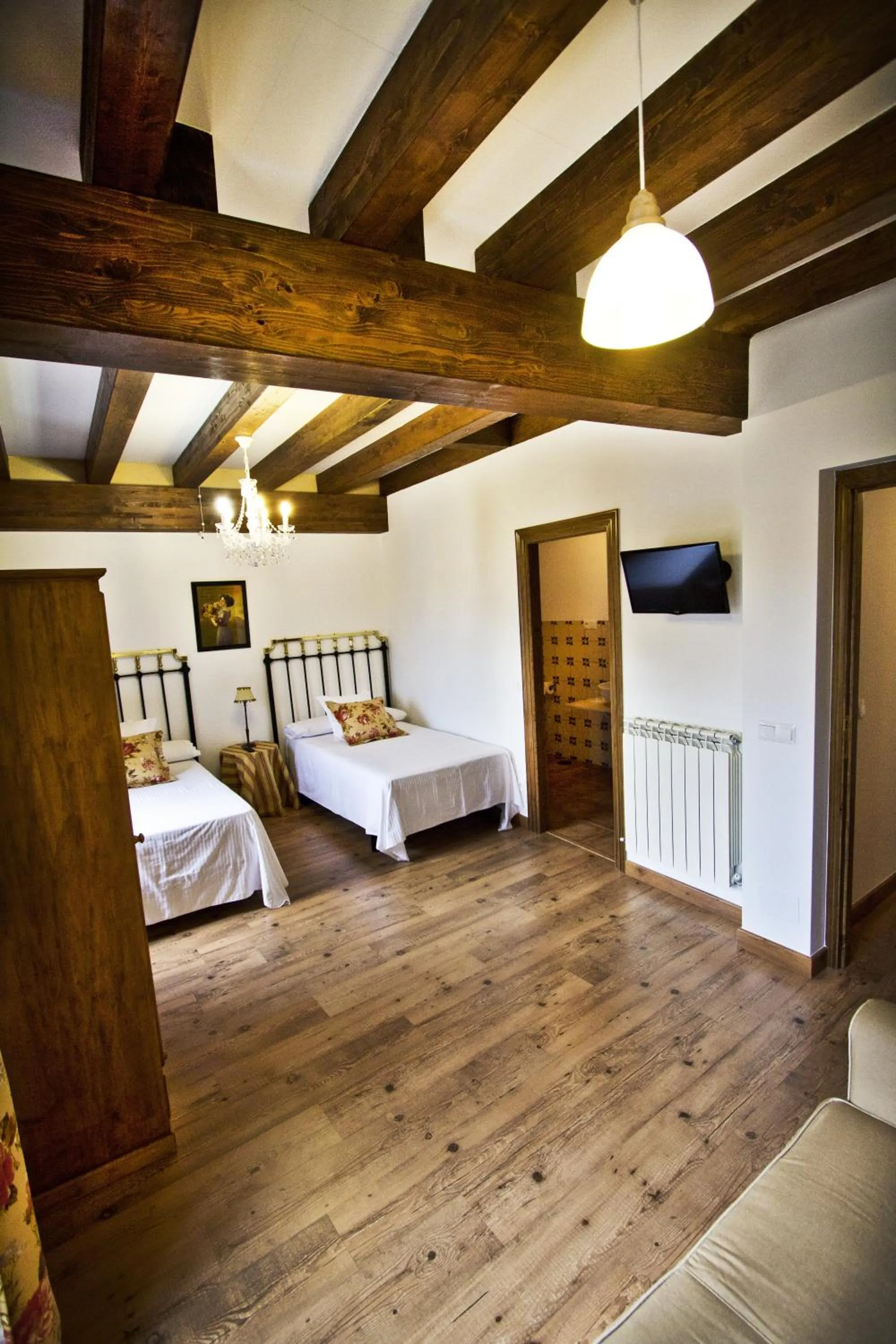 Bedroom, Bed in Posada Real del Buen Camino, alojamiento rural