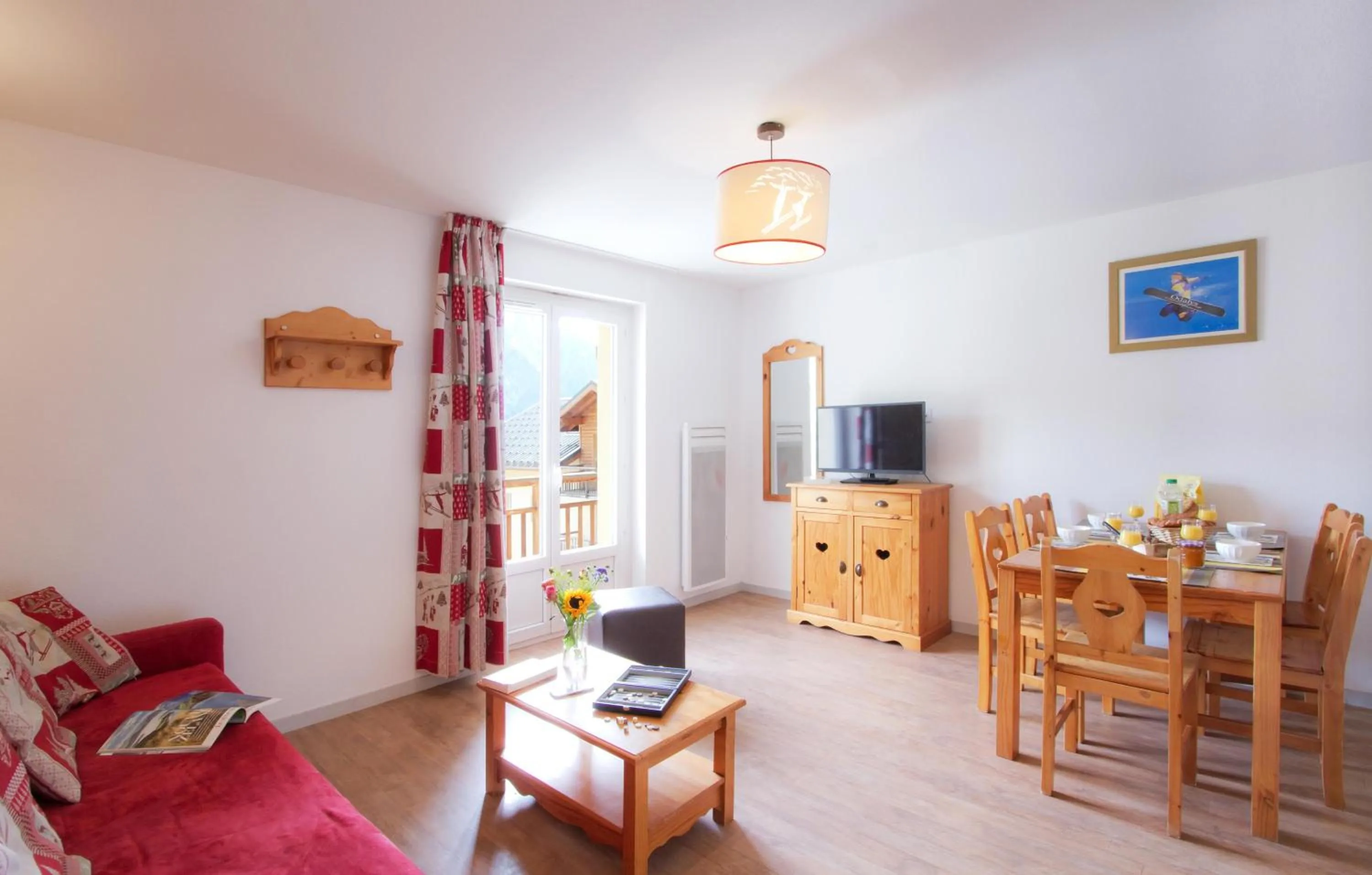 Living room in Résidence Odalys L'Ours Blanc