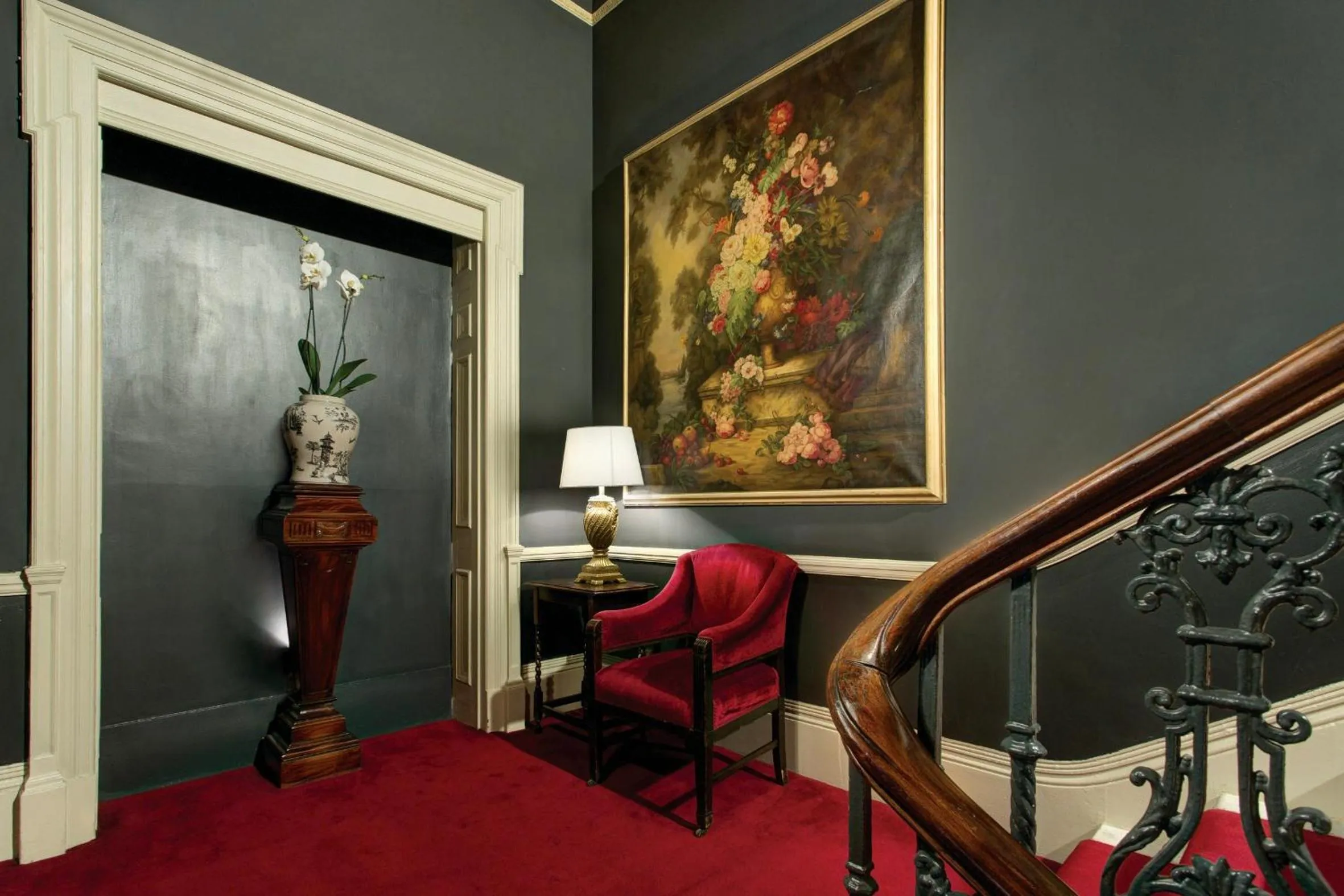 Decorative detail in The Gore London - Starhotels Collezione