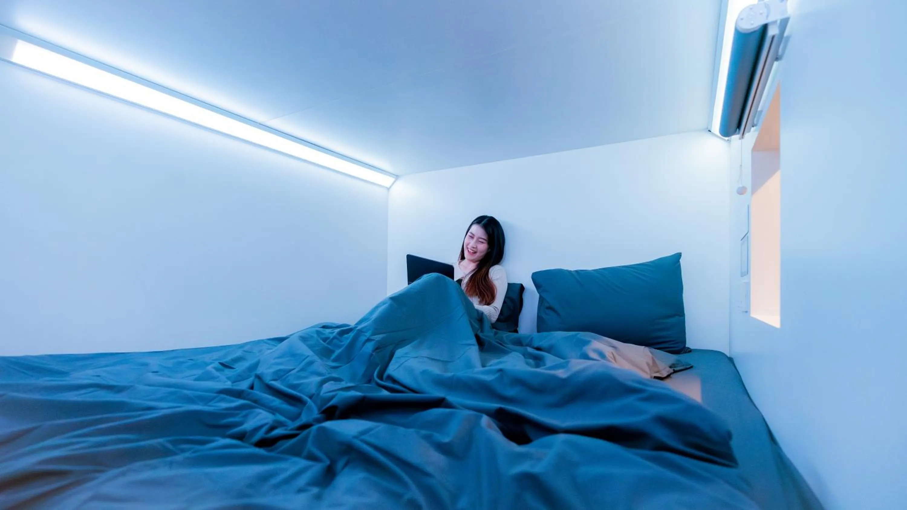 Bed in Bobopod Thamrin, Jakarta