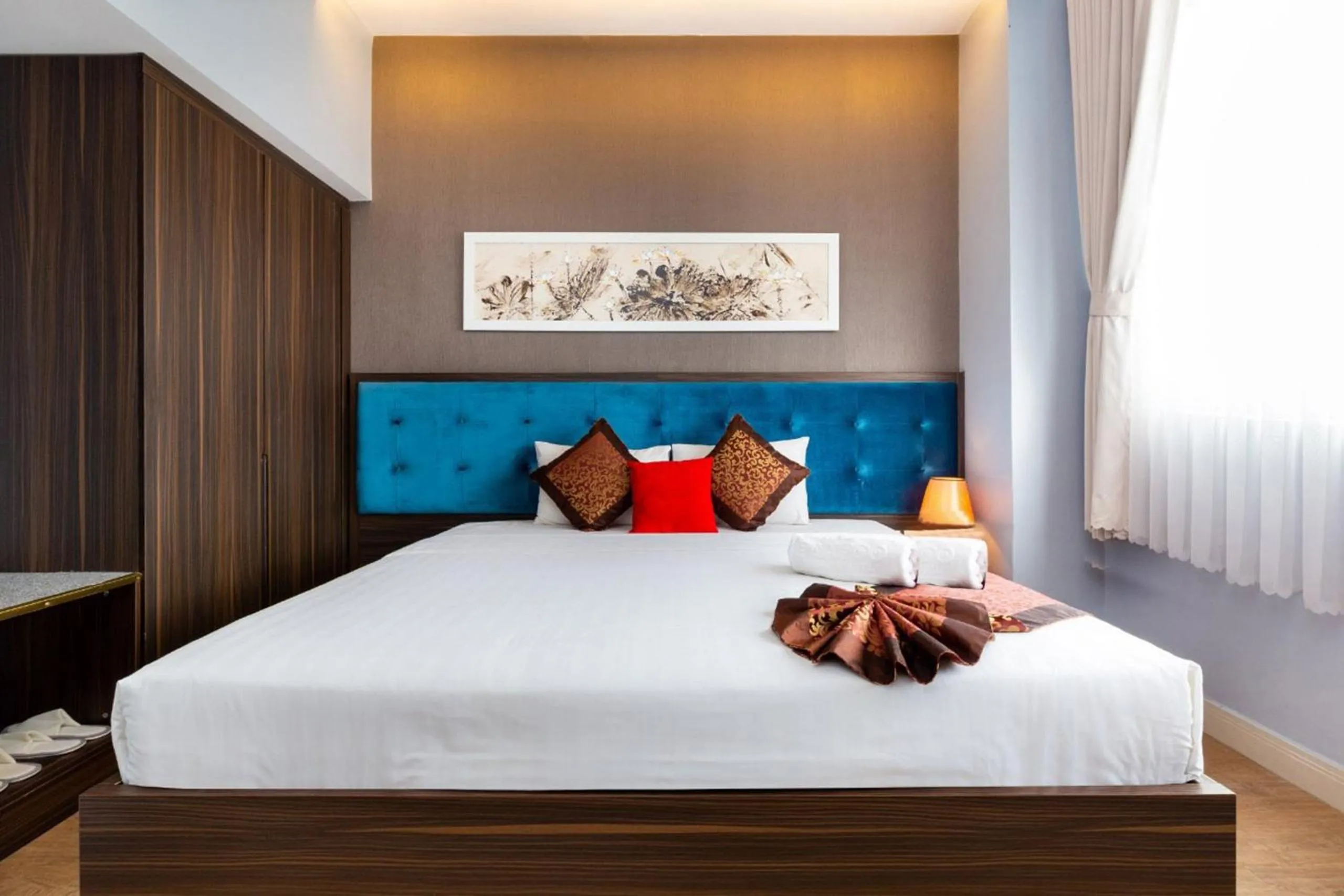 Bed in Khách sạn Bamboo Sài gòn