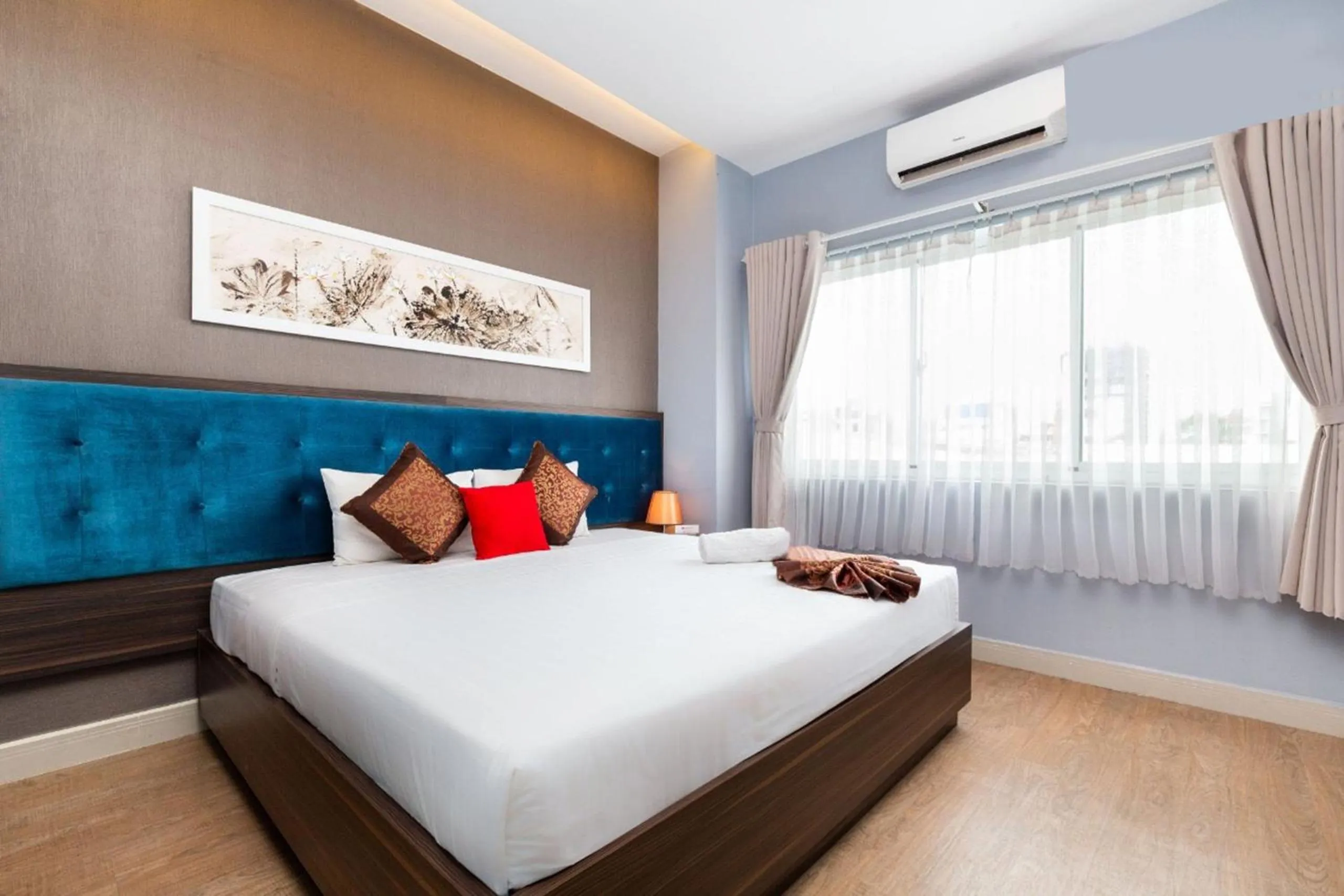 Bed in Khách sạn Bamboo Sài gòn