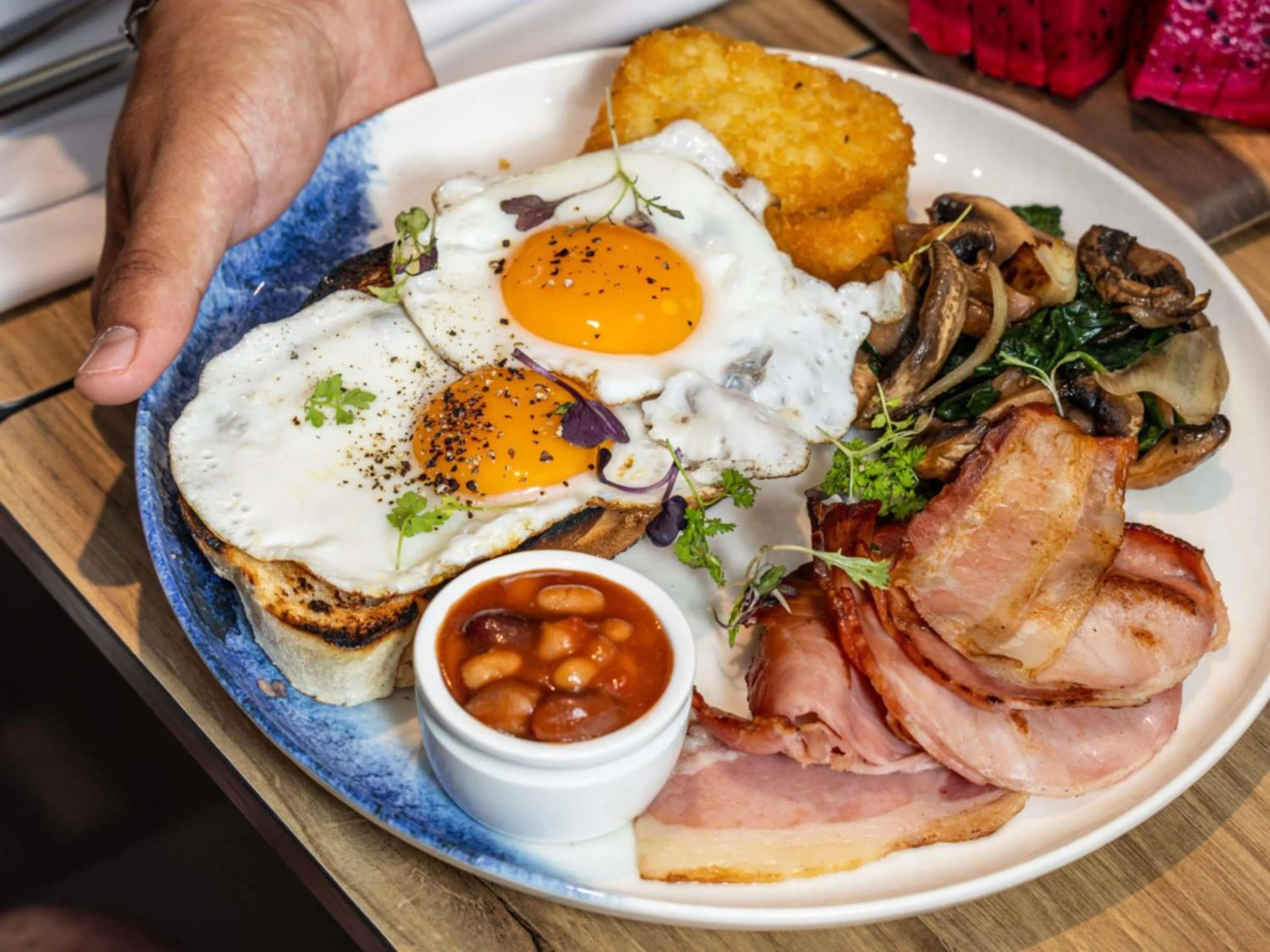 Breakfast in Ibis Darwin Airport Hotel