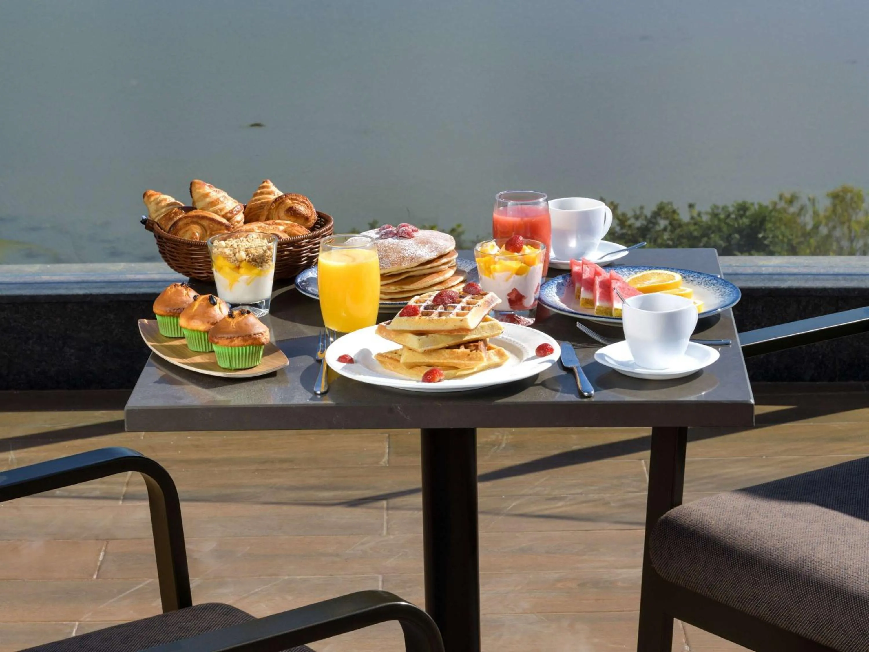 Breakfast in Novotel Lubumbashi