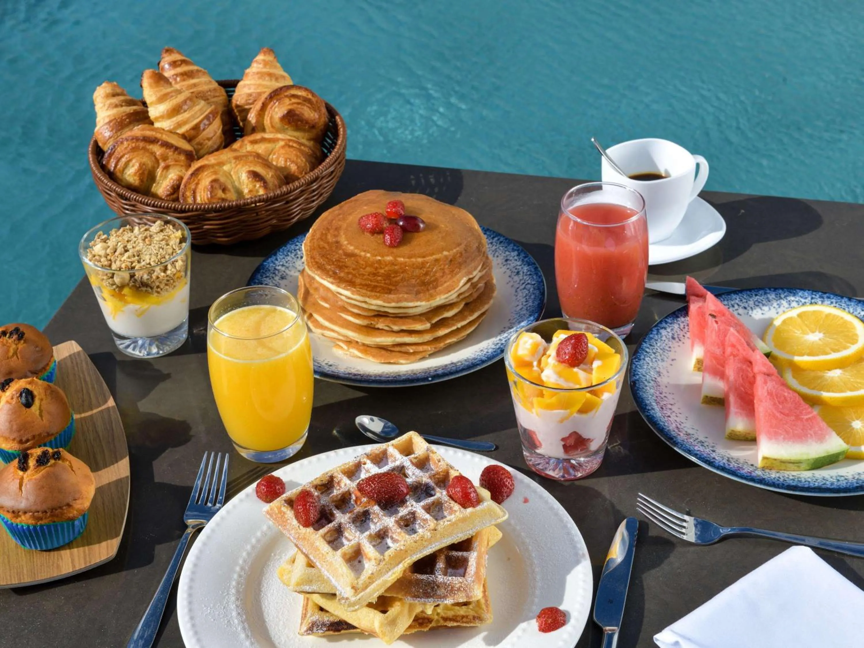 Breakfast in Novotel Lubumbashi