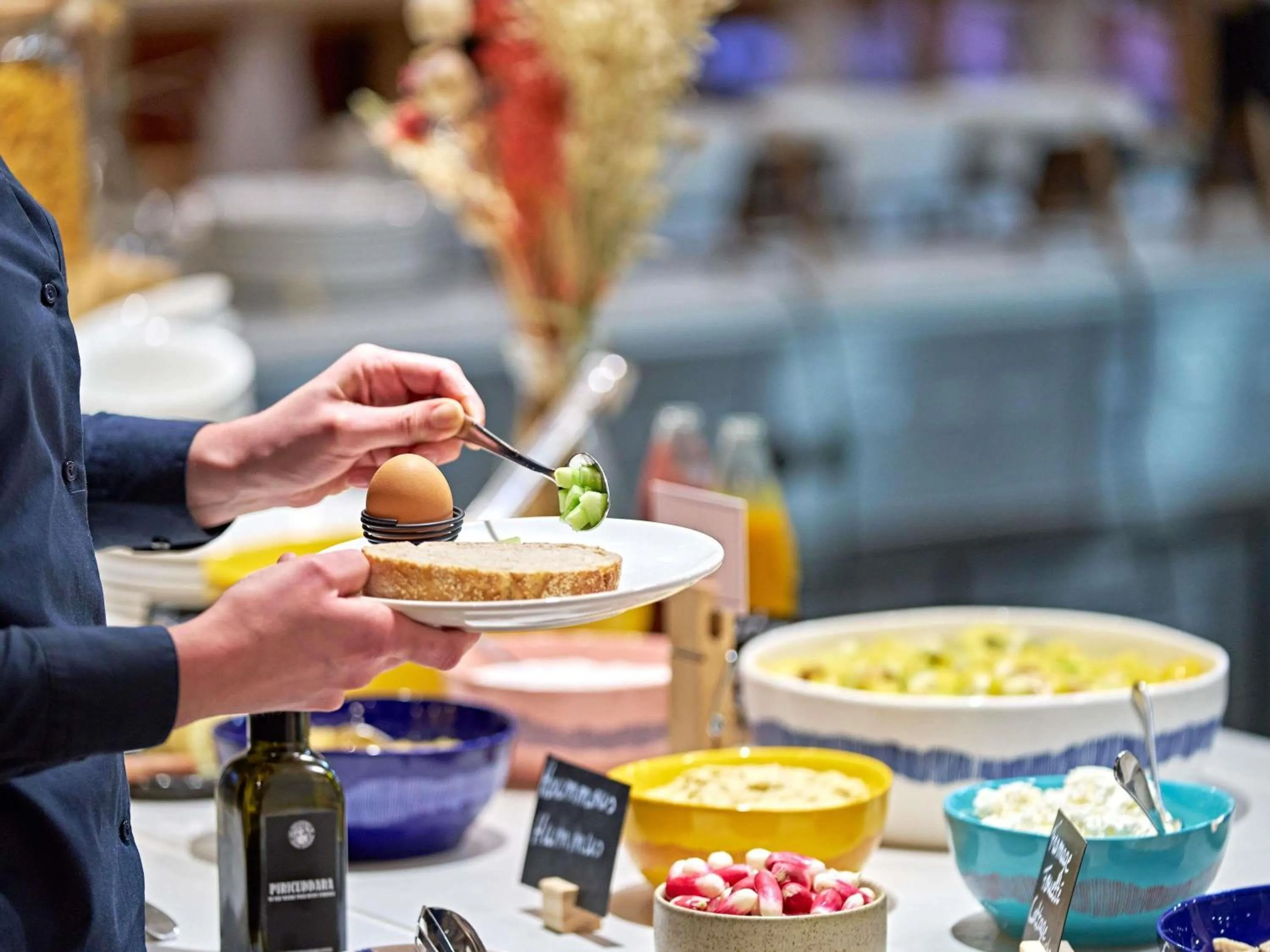 Breakfast in Aparthotel Adagio Access Rouen Centre Cathédrale