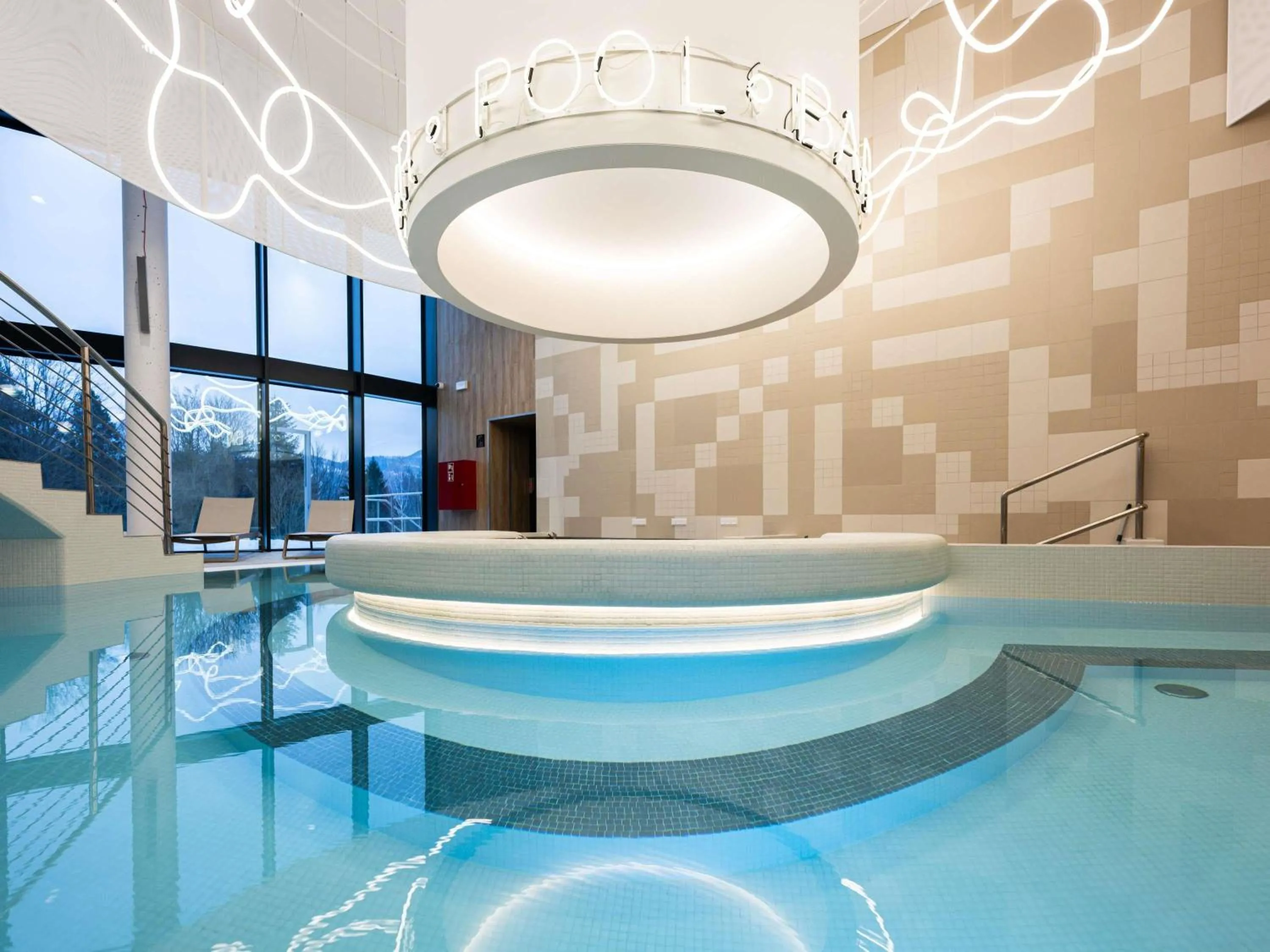 Pool view in Mercure Szczyrk Resort