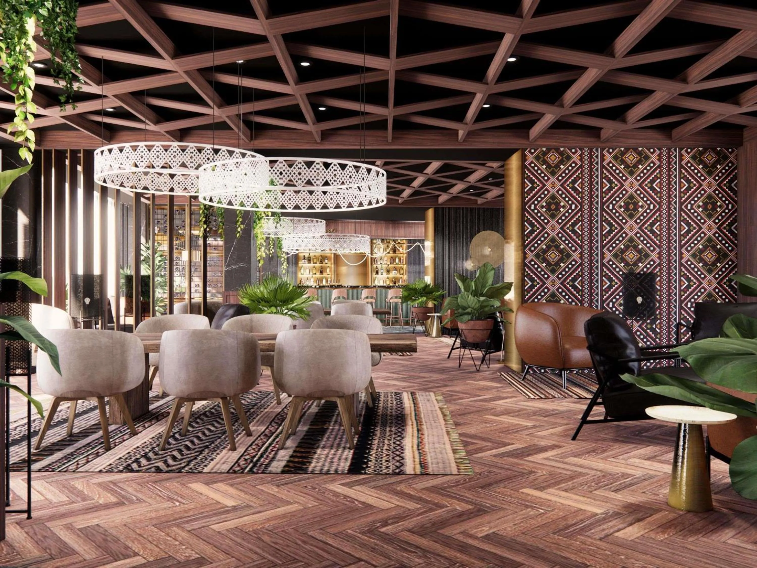 Lounge or bar in Mercure Szczyrk Resort