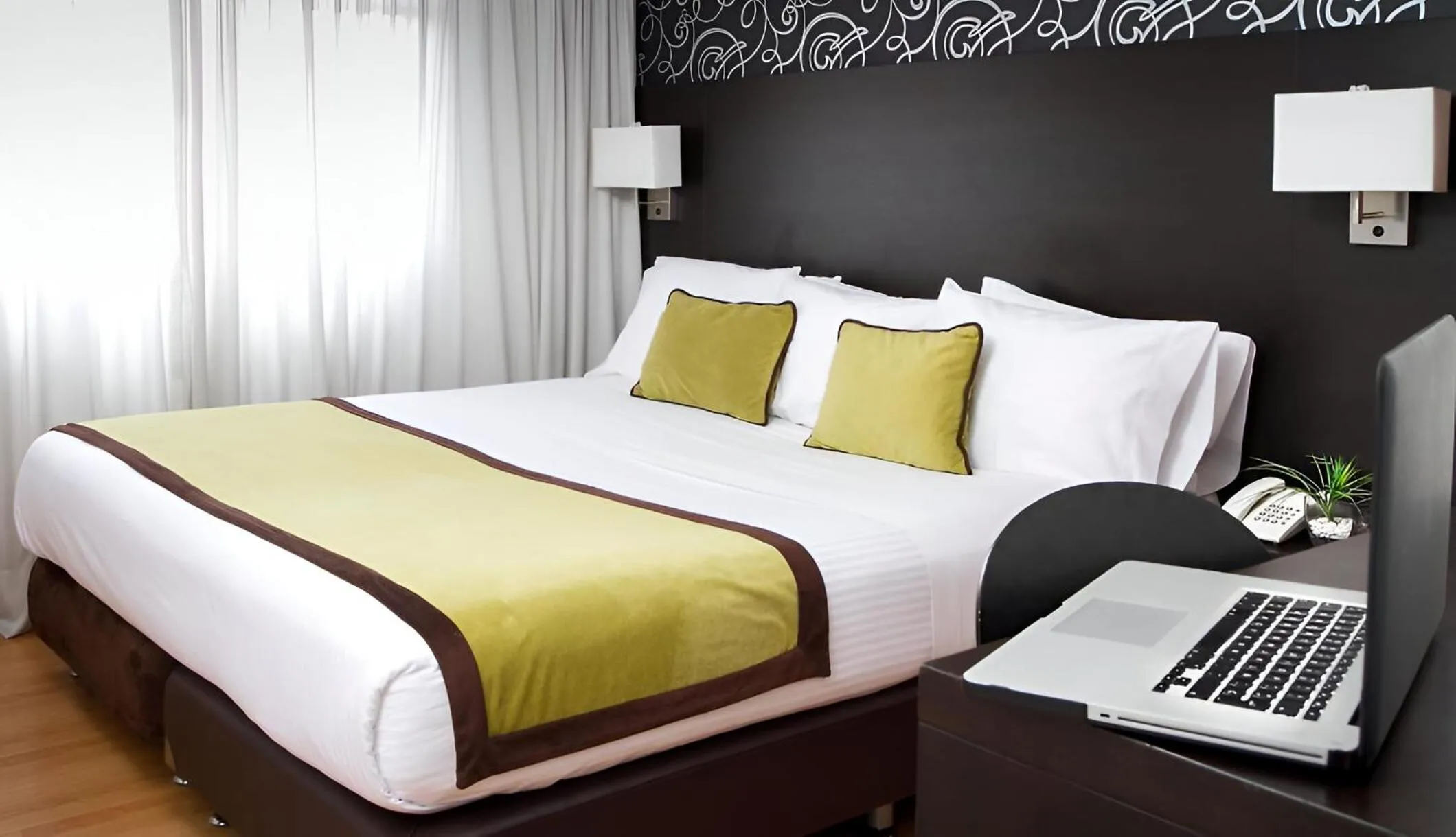 Bed in Hospedium Hotel Bogotá Urban Javeriana